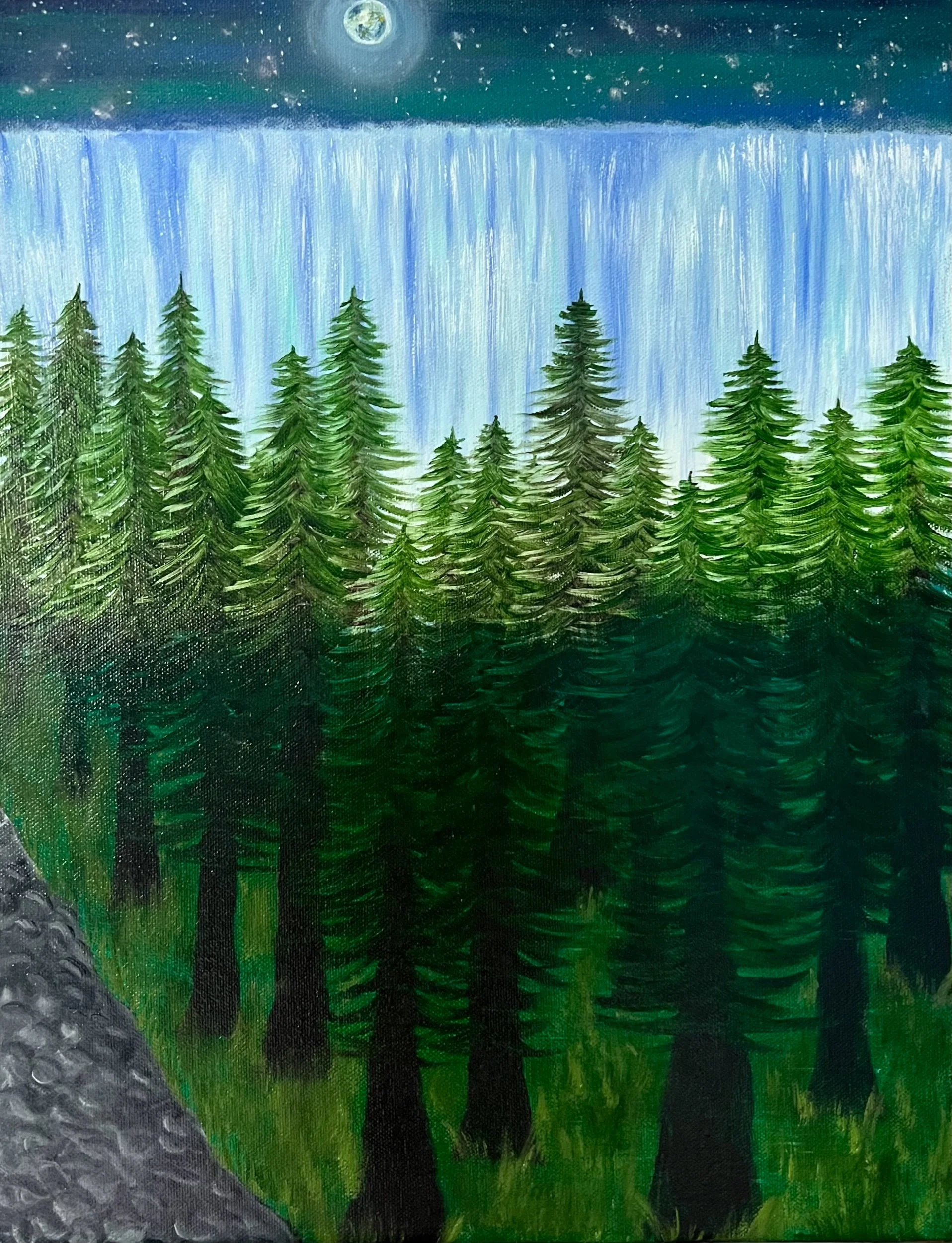 "The Forest Of Dreams" - 35x45cm Oil Painting