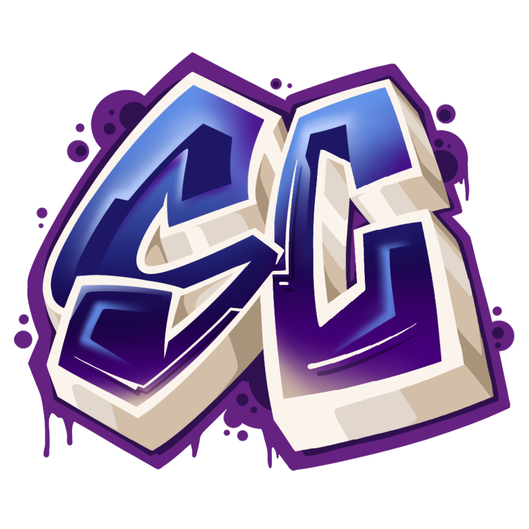 Graffiti-style artwork of the name 'Sage' in bold, stylized 3D letters with blue gradients and purple accents.