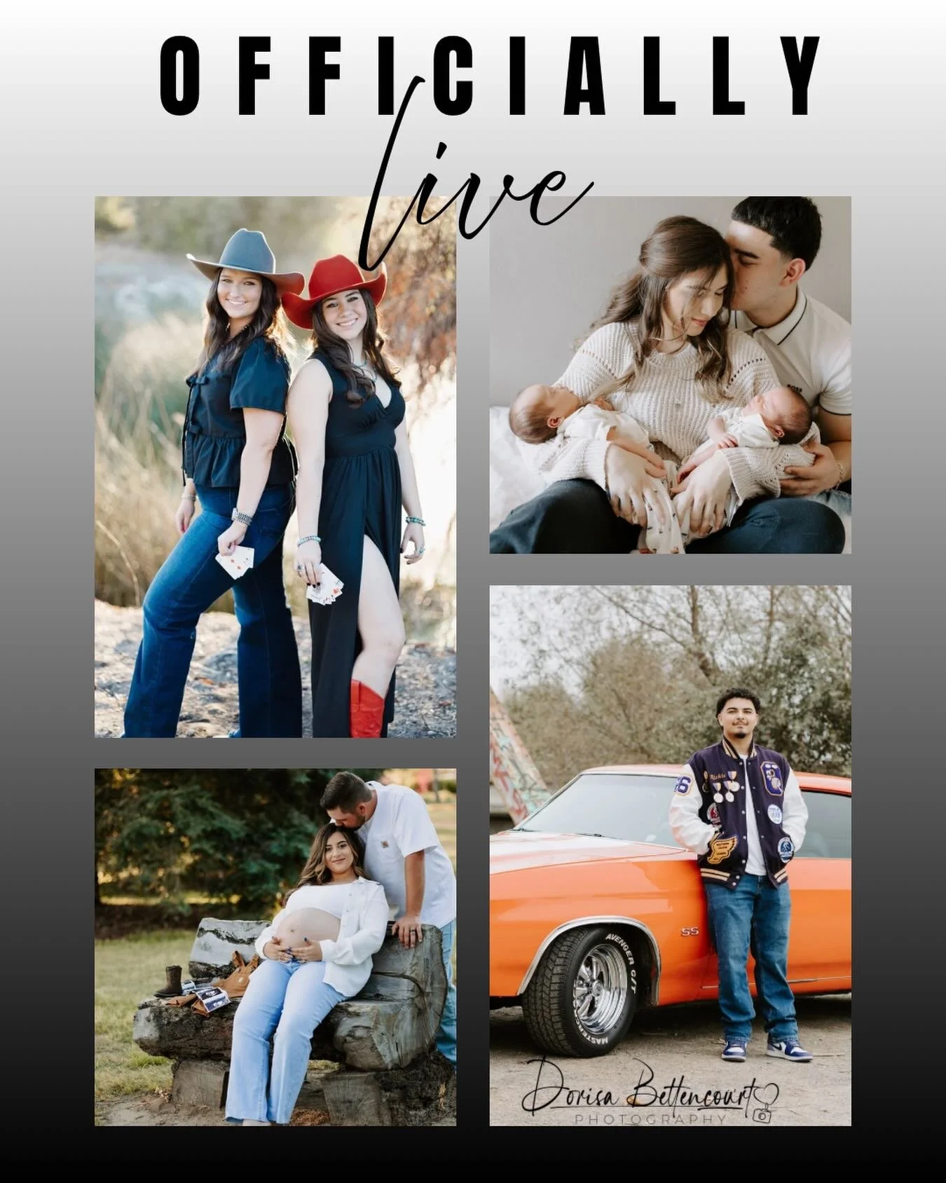 I did something big&hellip; and a little scary 🖤

I built my photography website completely from scratch &mdash; and it&rsquo;s officially LIVE.

Every photo, every word, every detail was created with intention.
This isn&rsquo;t just a website&helli