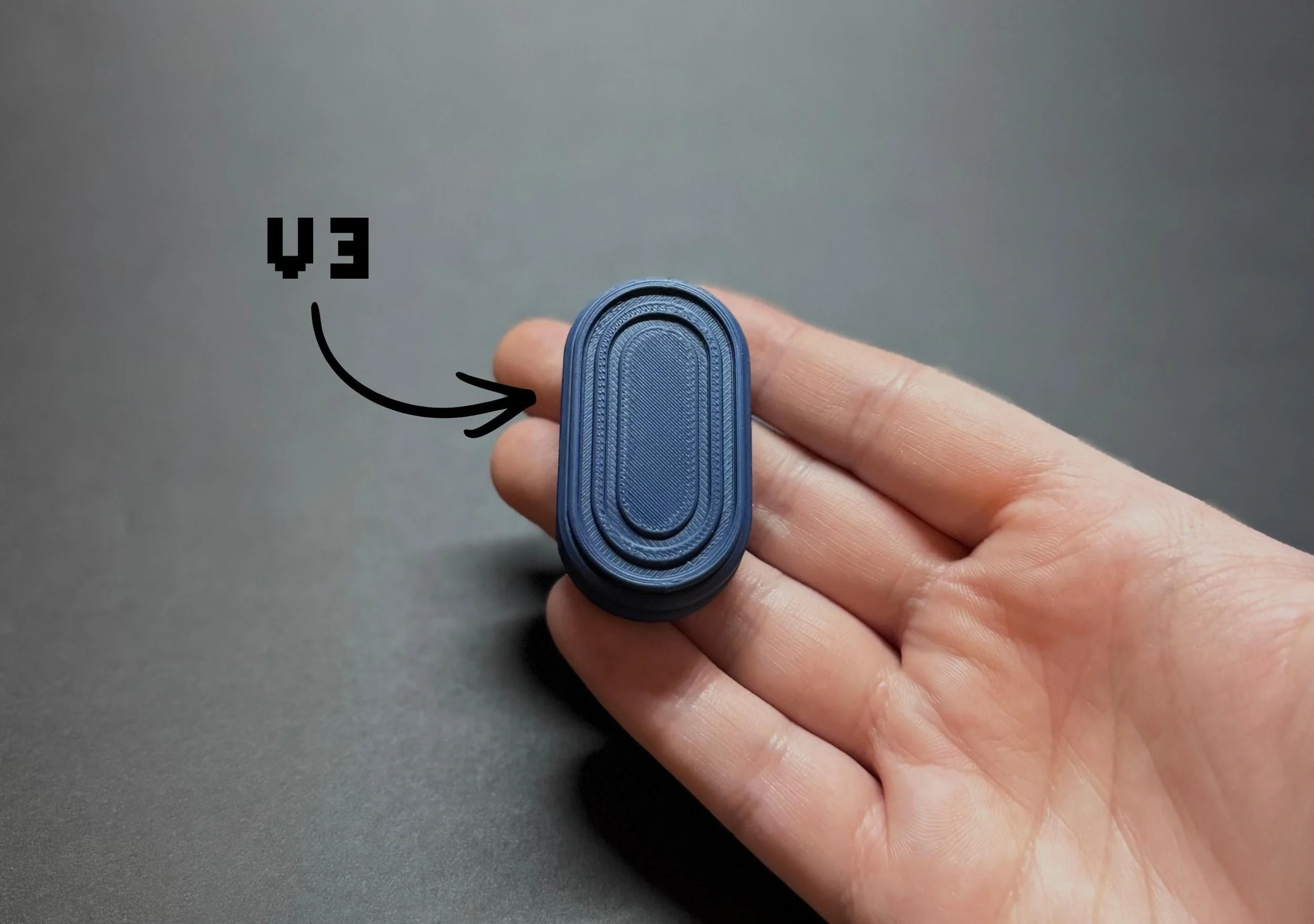 ChillPill™ - Fully Customizable Fidget Slider (Comes with portable magnetic base + glide tape)