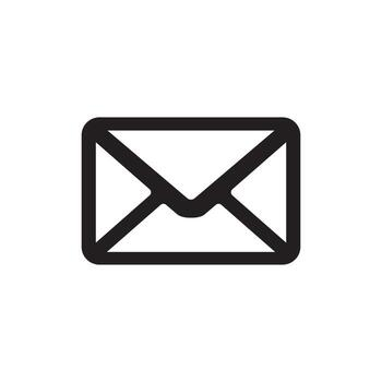 Icon of an email envelope.