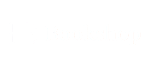 white bookshop company logo