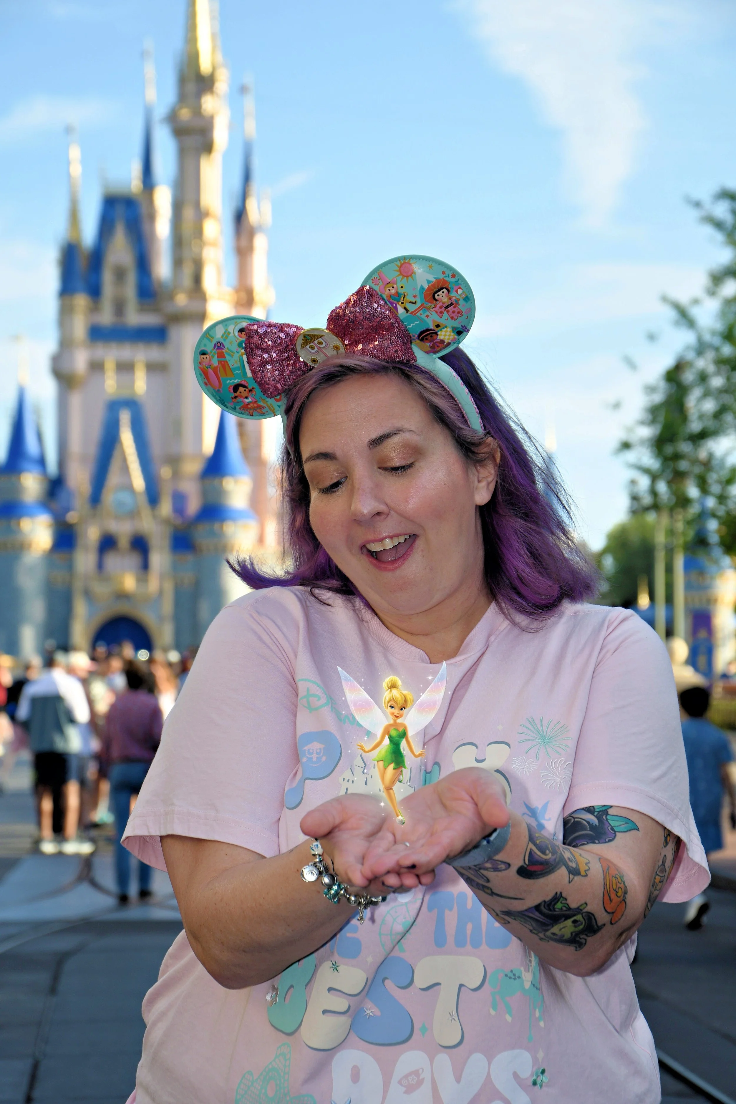 A mom enjoying the magic a walt disney world vacation
