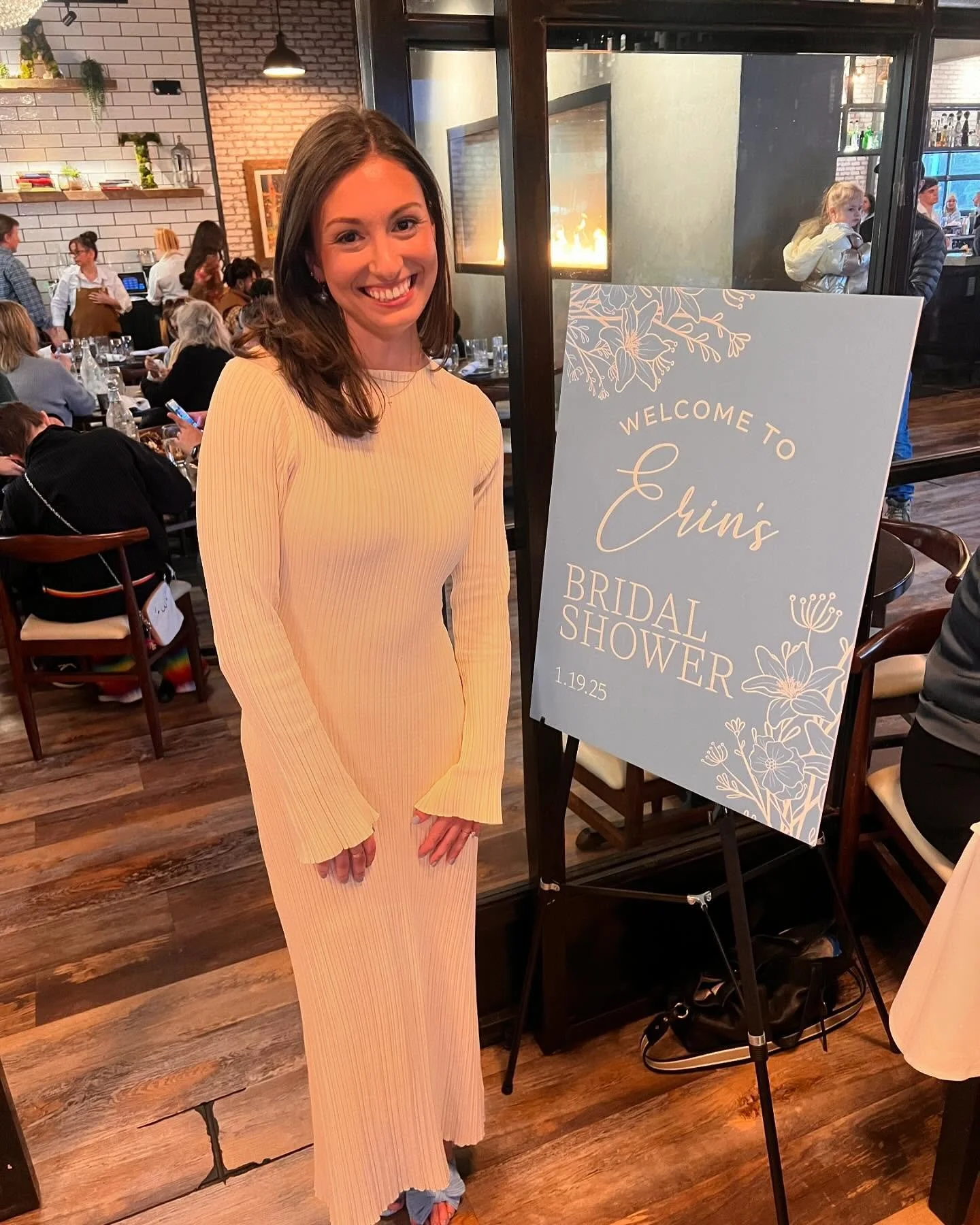Something blue before &ldquo;I do&rdquo;! Felt so showered with love by the best family and friends yesterday! 🩵💙