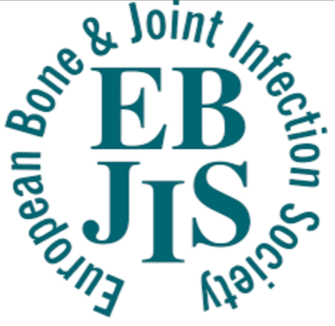 Logo de la société EB JIS, spécialisée dans l'évaluation de la santé des os et des articulations.