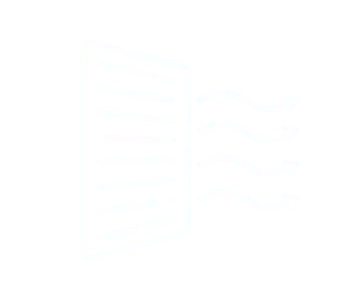 Icon of an open document with lines representing text and a smaller notebook or booklet beside it.