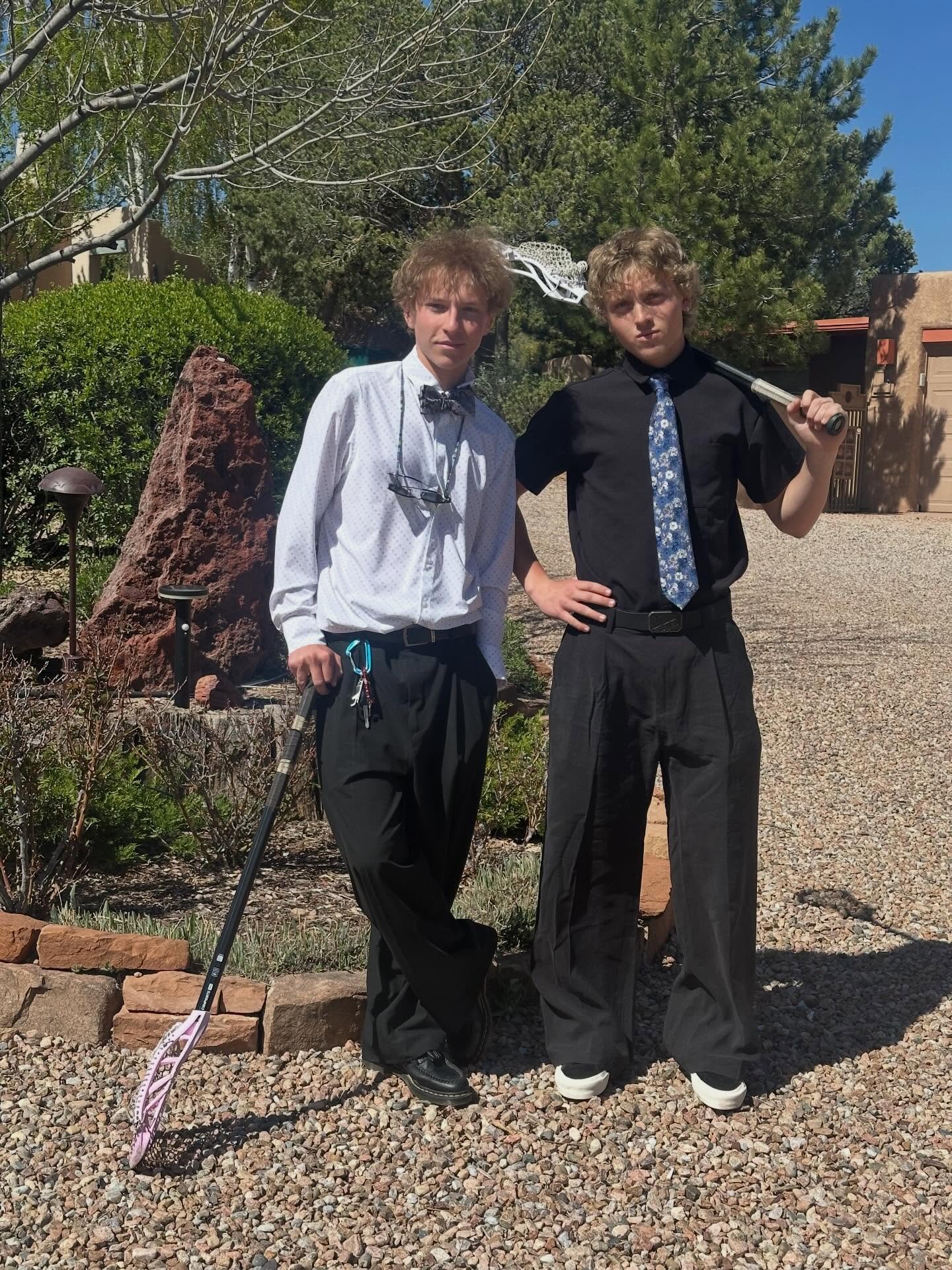 The boys🤩 Santa Fe High Prom 2026🌺