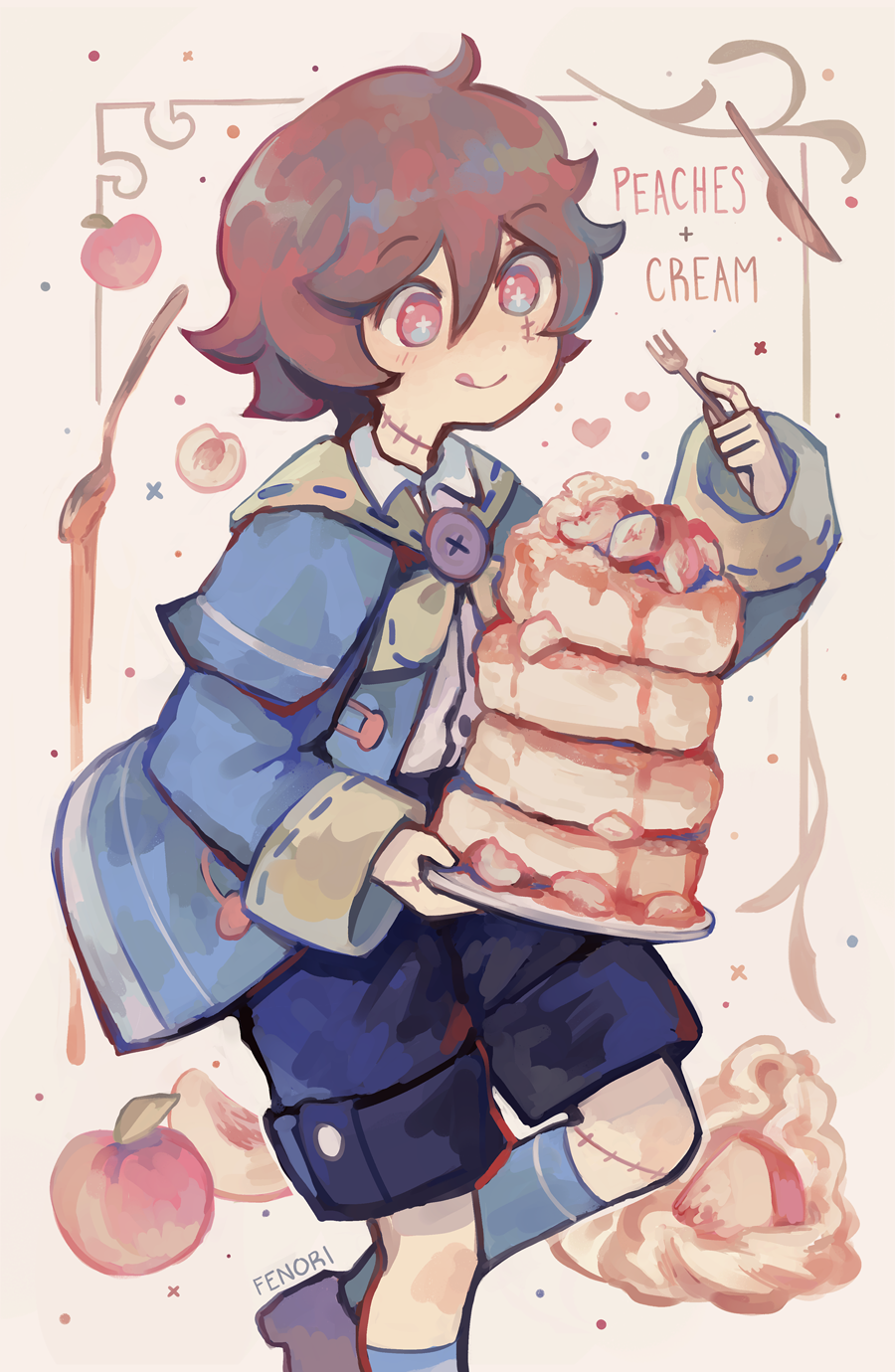 Ferris + Pancakes Print