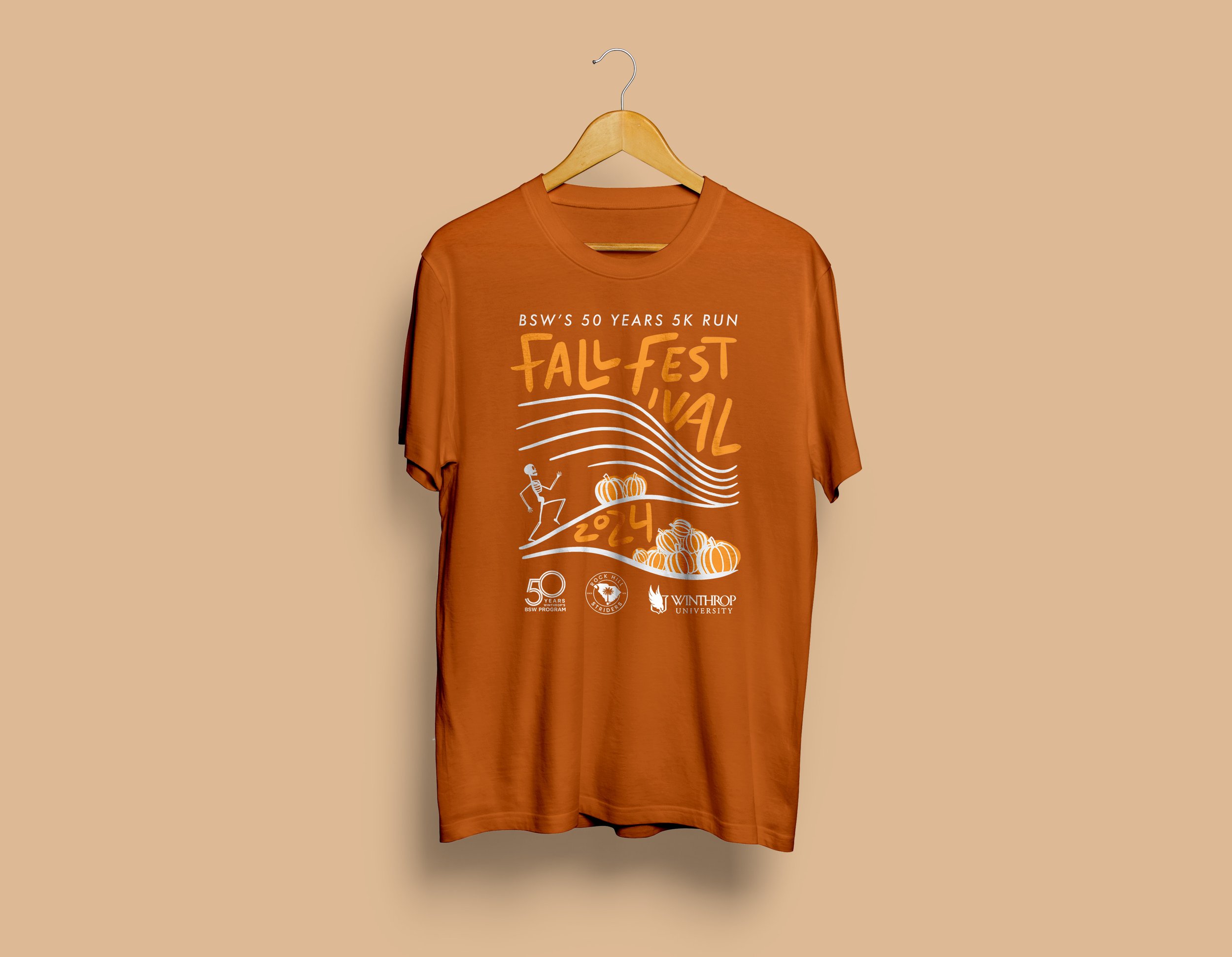 Winthrop BSW Fall Festival 5K Shirt