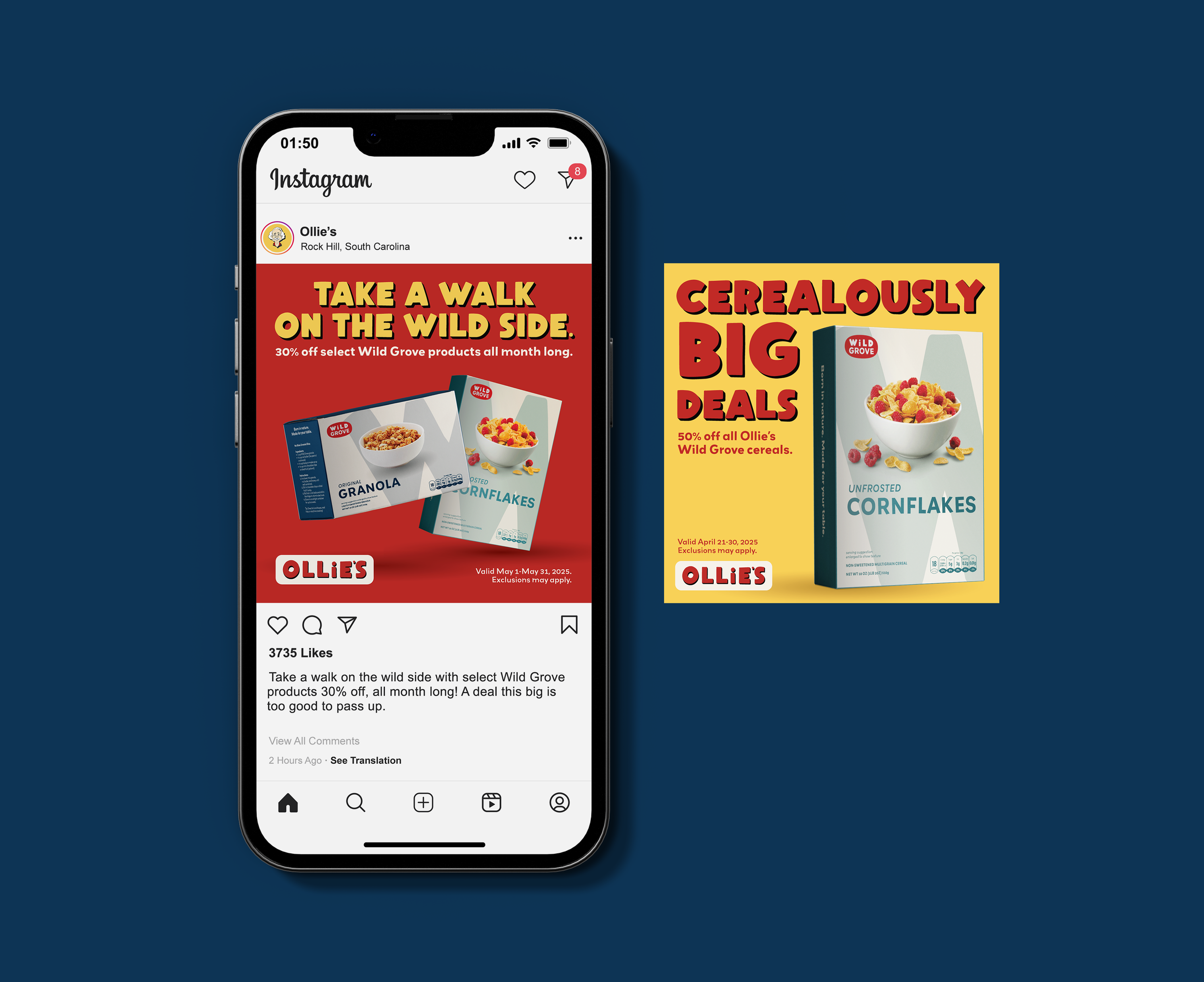 Ollie's Brand Refresh and Package Design