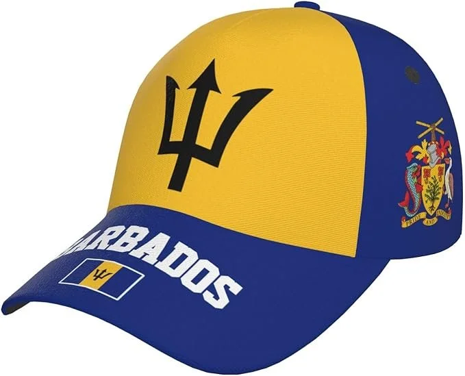 Bright flag logo cap (popular near cruise port) → Find this style
