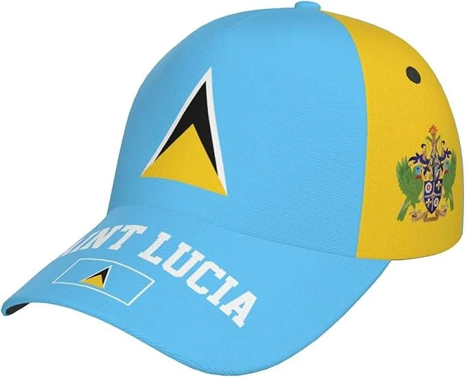 Bright flag-style cap (popular with cruise visitors) → Find this style