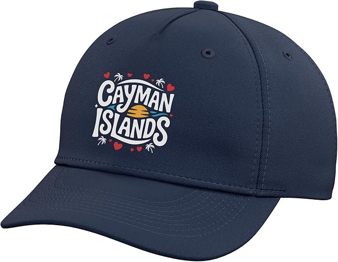 Bright tropical logo cap (popular near cruise port) → Find this style