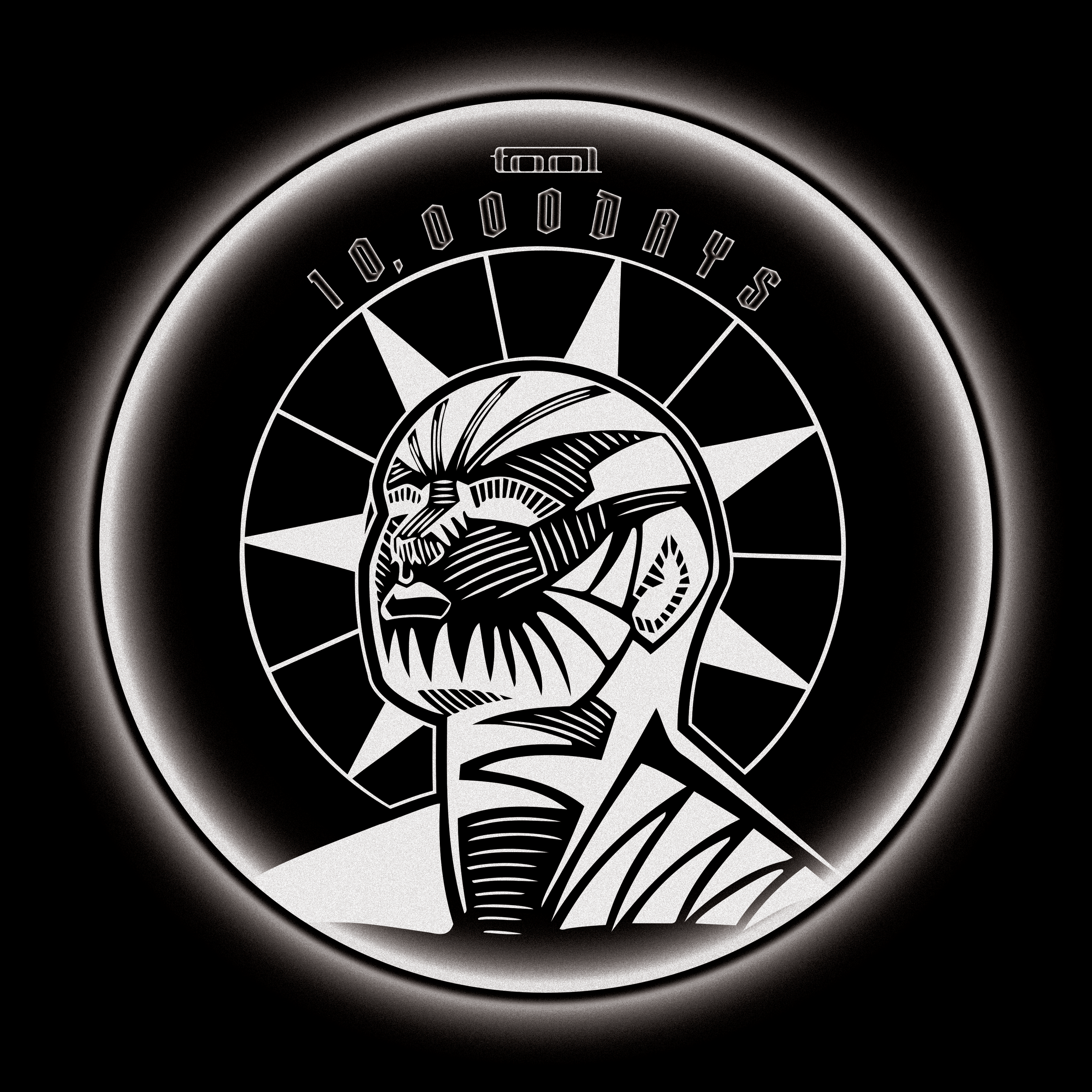 A flat of the front of the album.