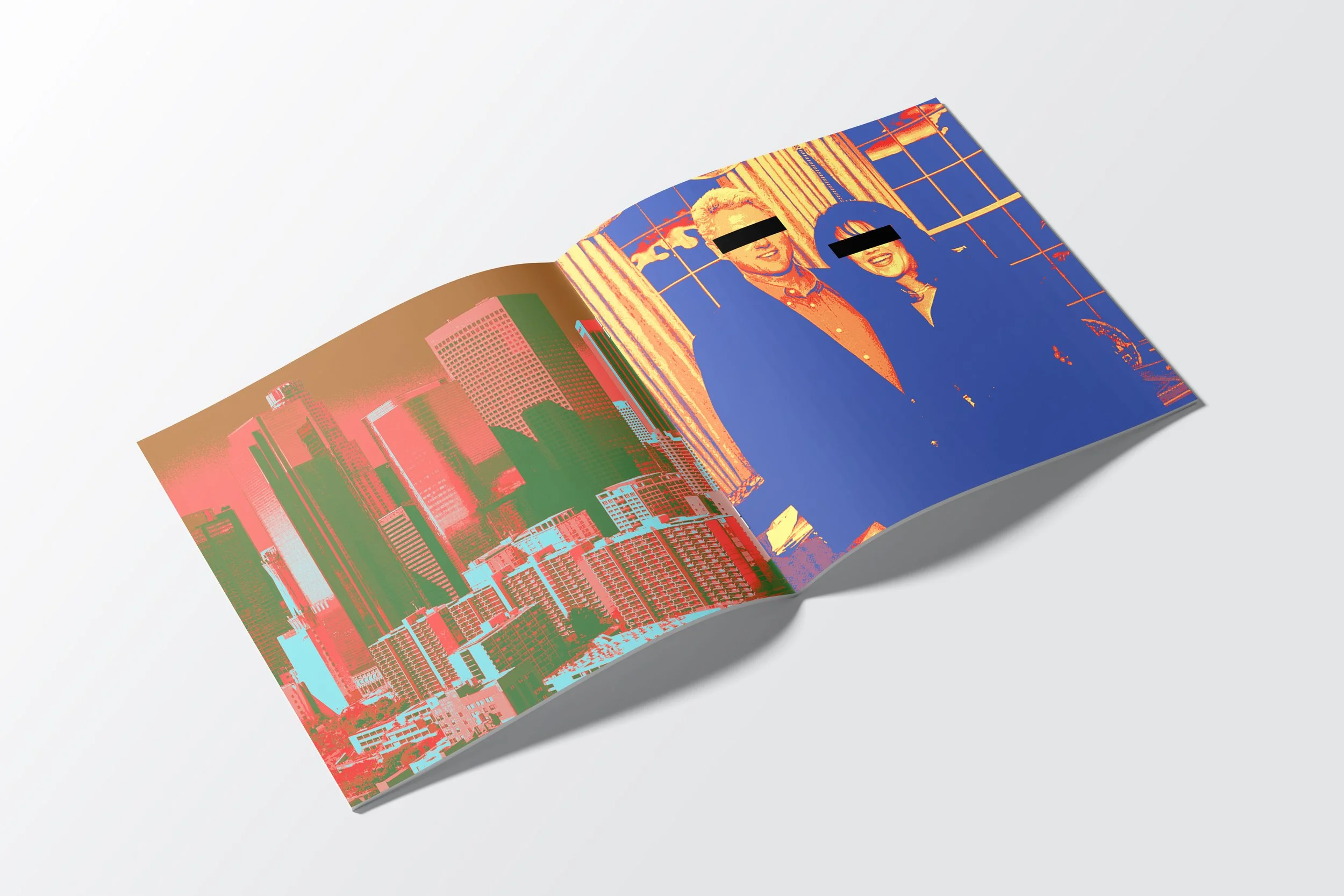 A mockup of the second page of the little booklet that comes with a CD jewel case.