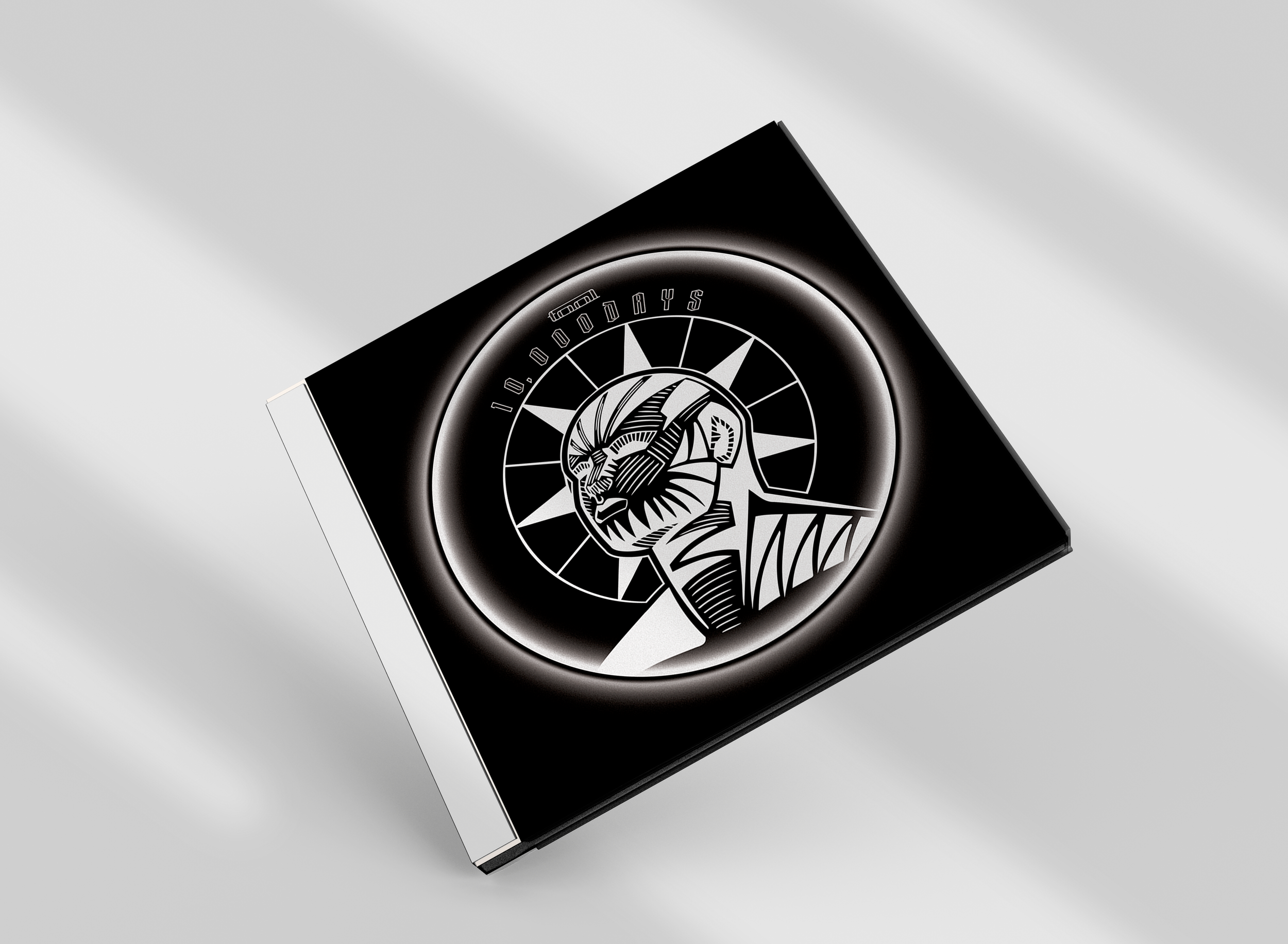 An image of a single CD jewel case depicting the front of the album.