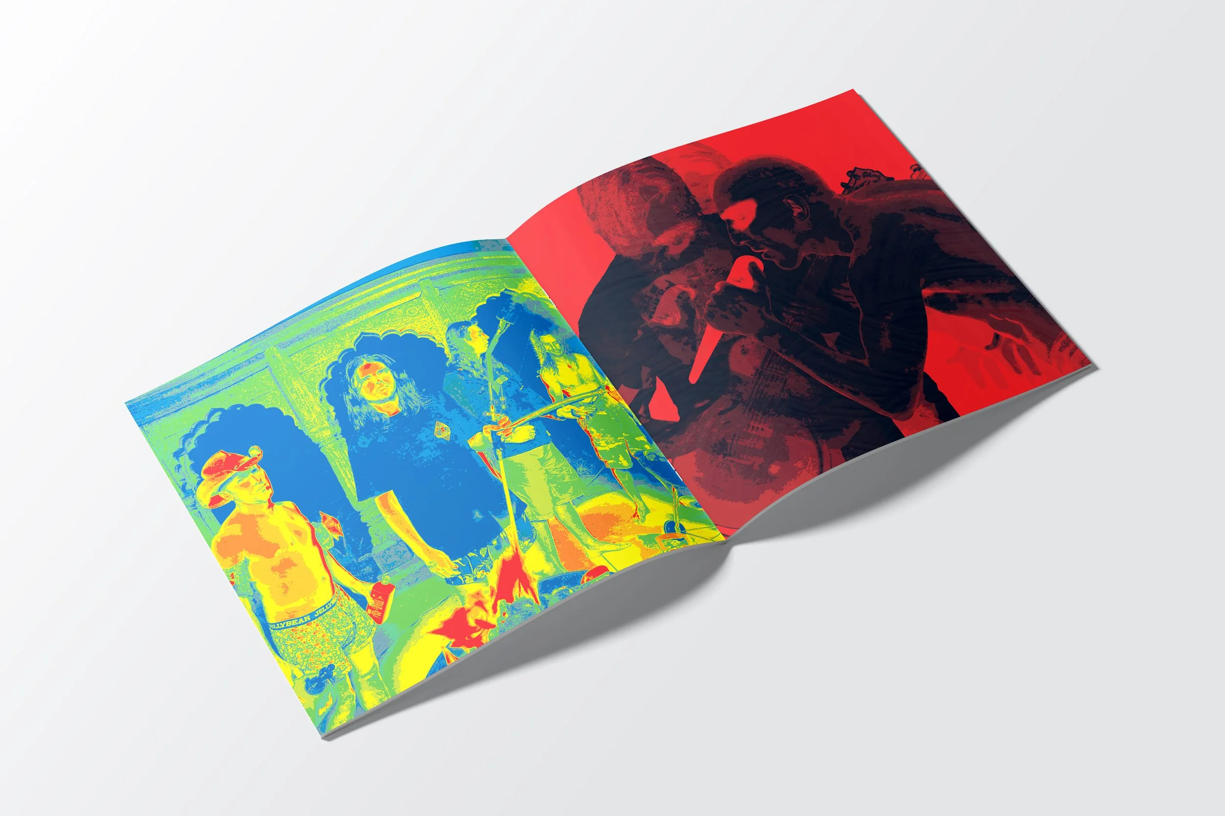 A mockup of the first page of the little booklet that comes with a CD jewel case.