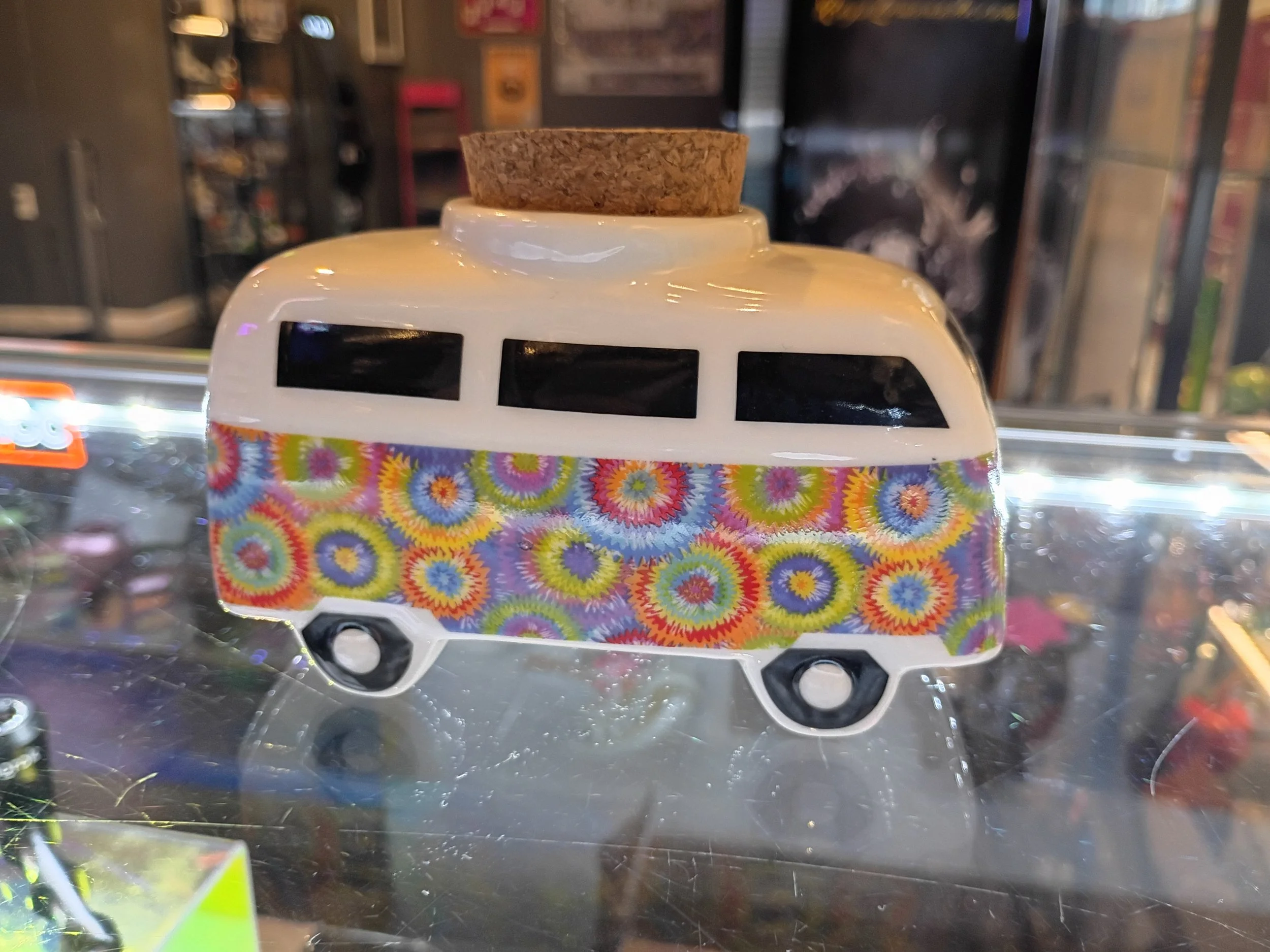 Hippie van stash jar