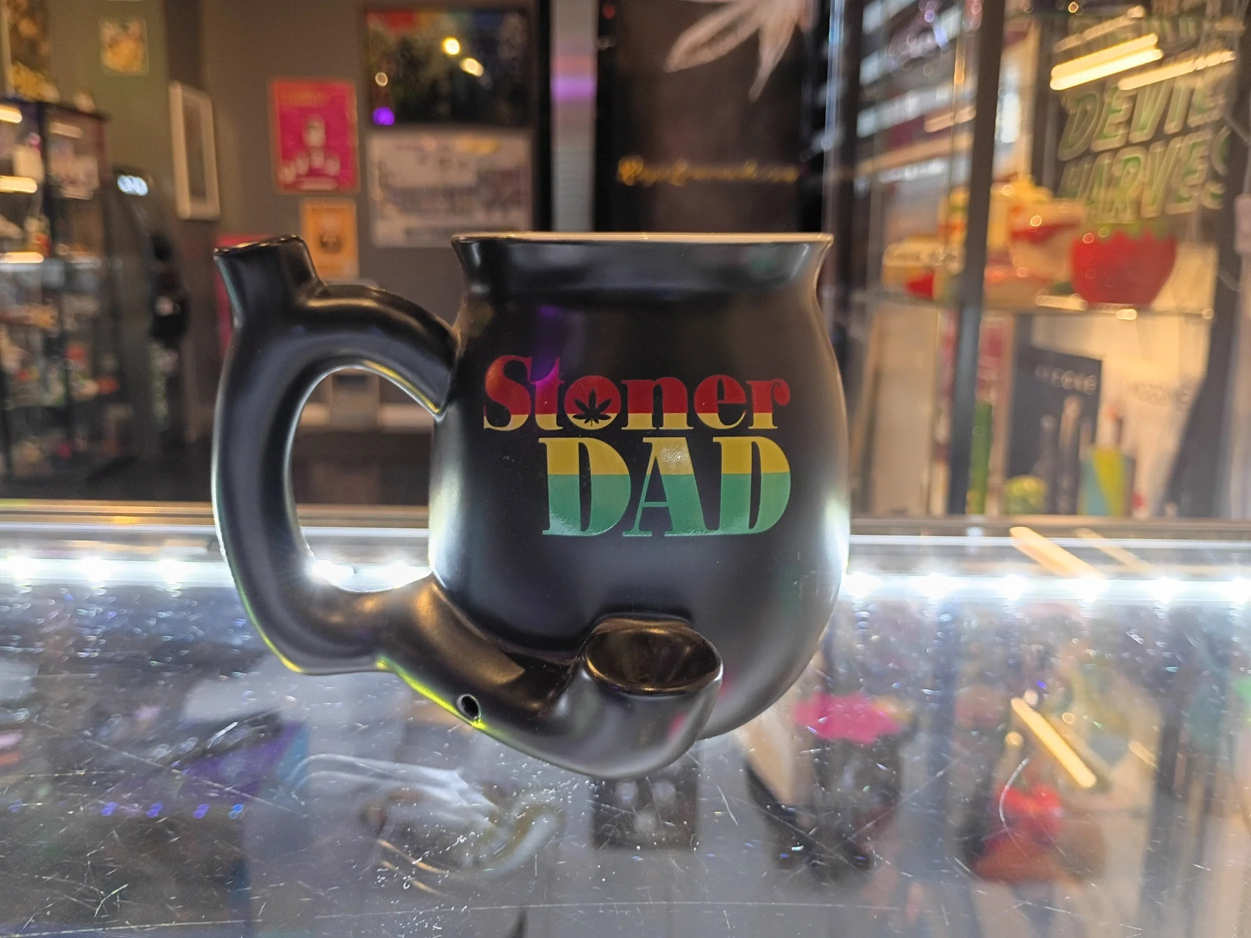 Stoner dad pipe mug