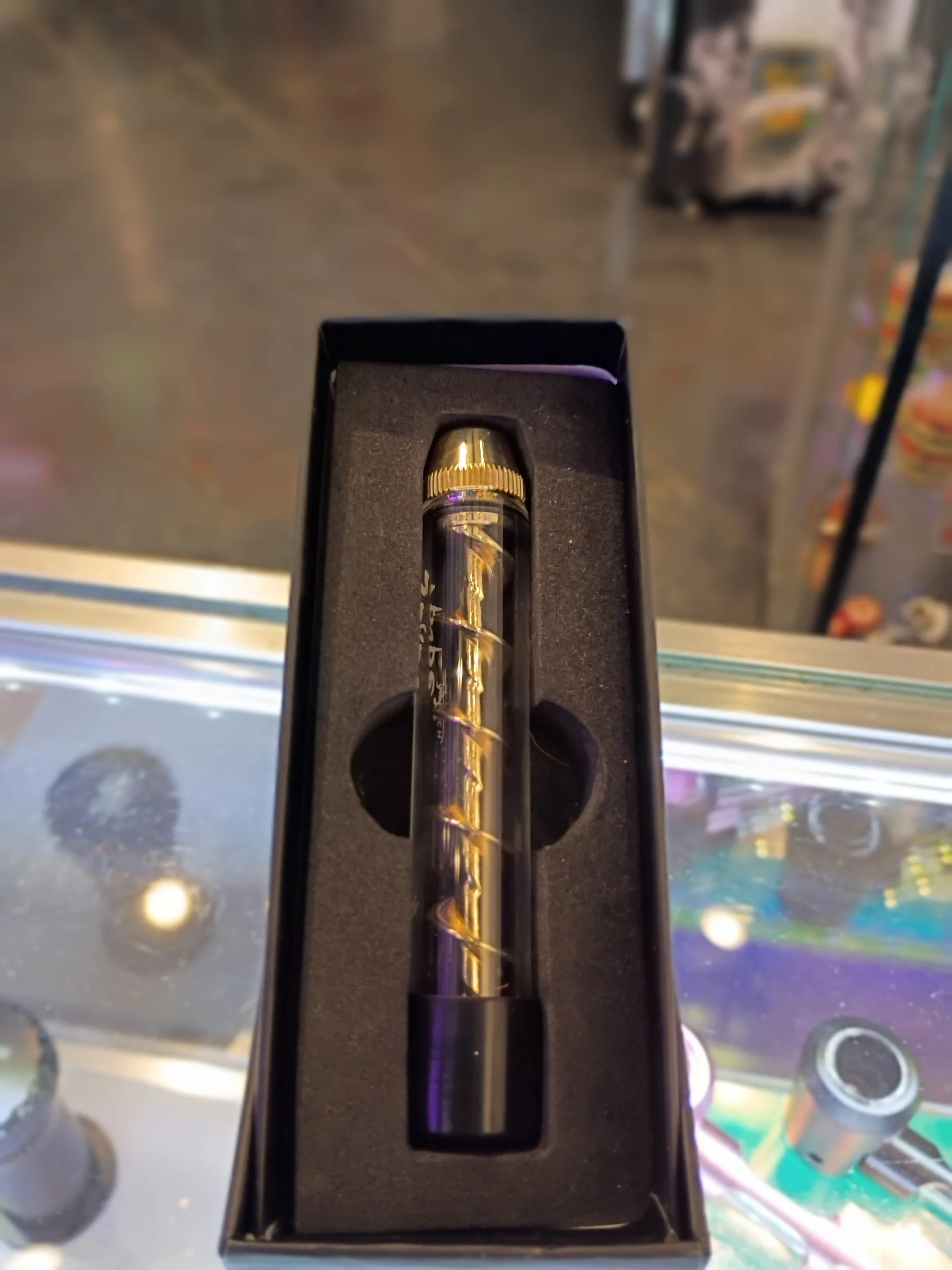 Glass 7 travel pipe