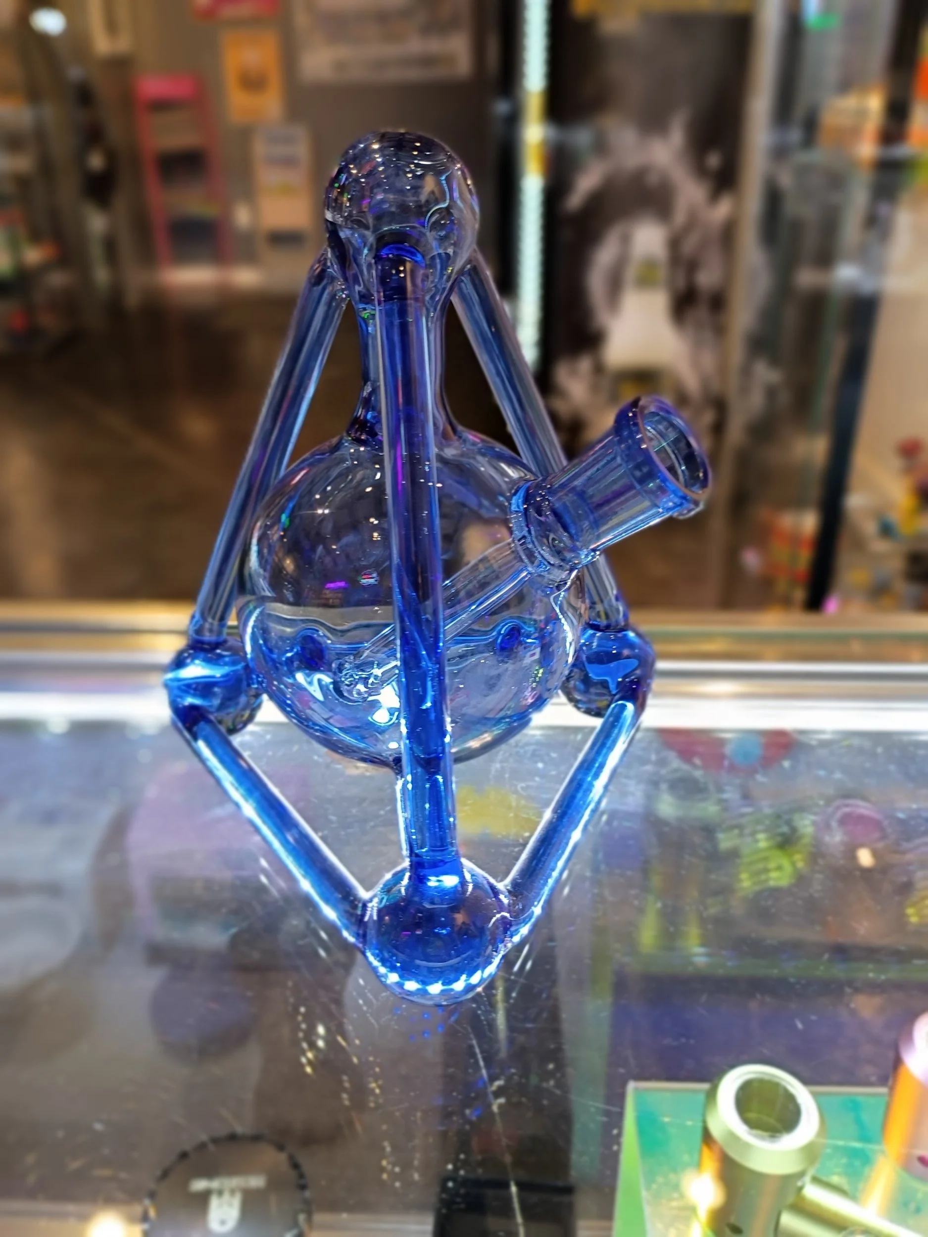 Glass aerospace pipe