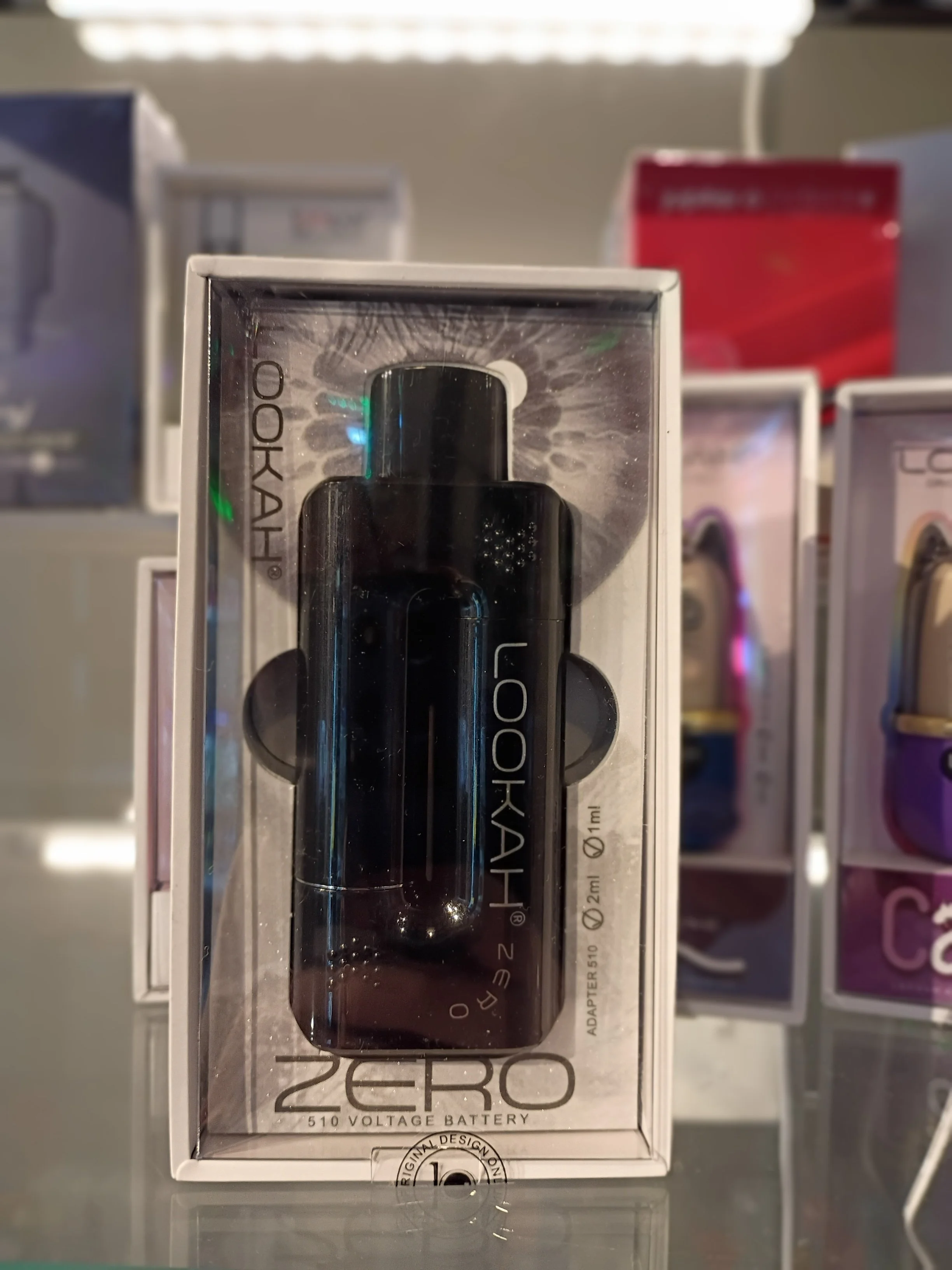 Lookah zero 510 battery, available in multiple colors