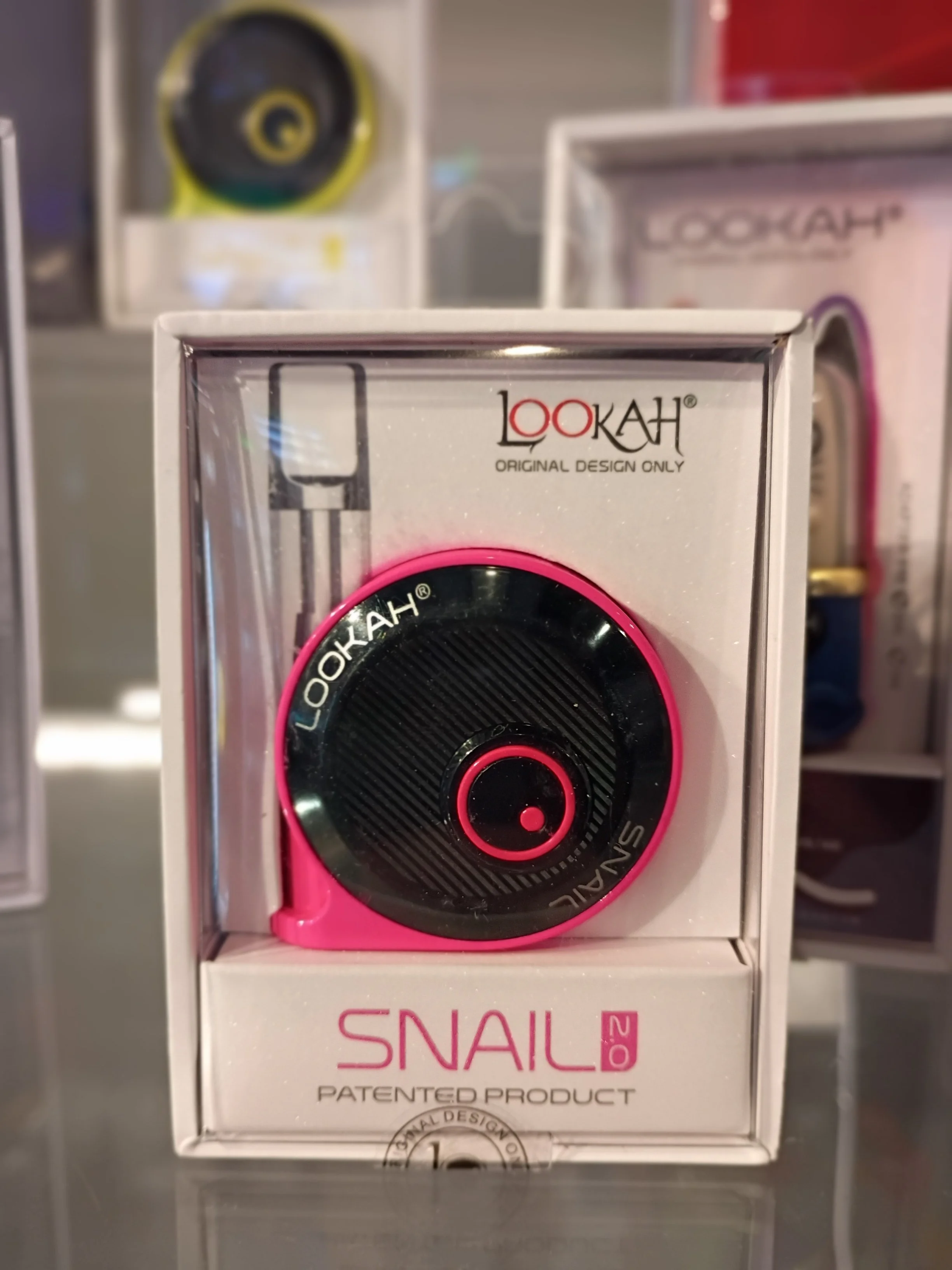 Lookah snail 510 battery, available in multiple colors
