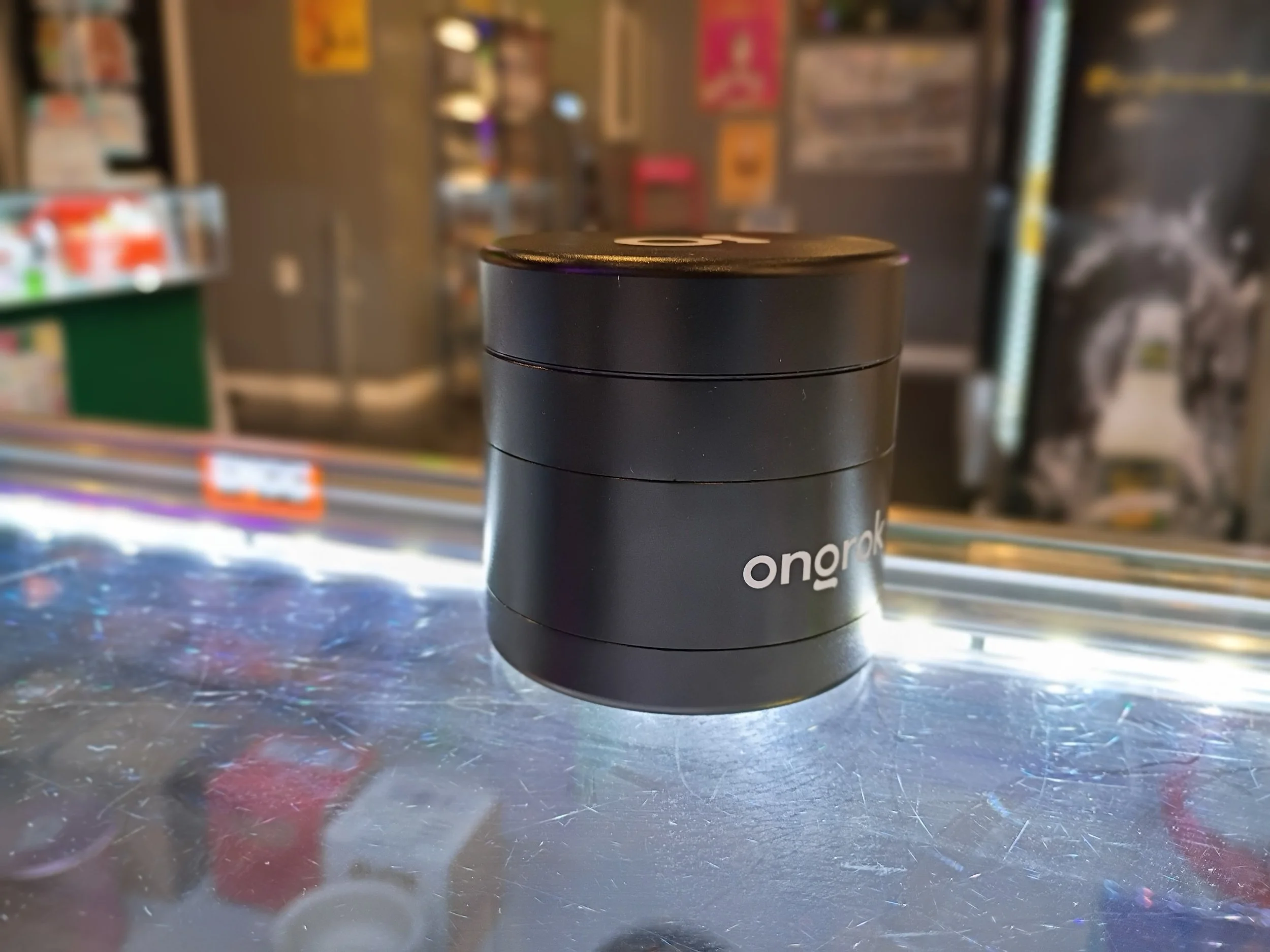 Ongrok grinder, available in multiple colors