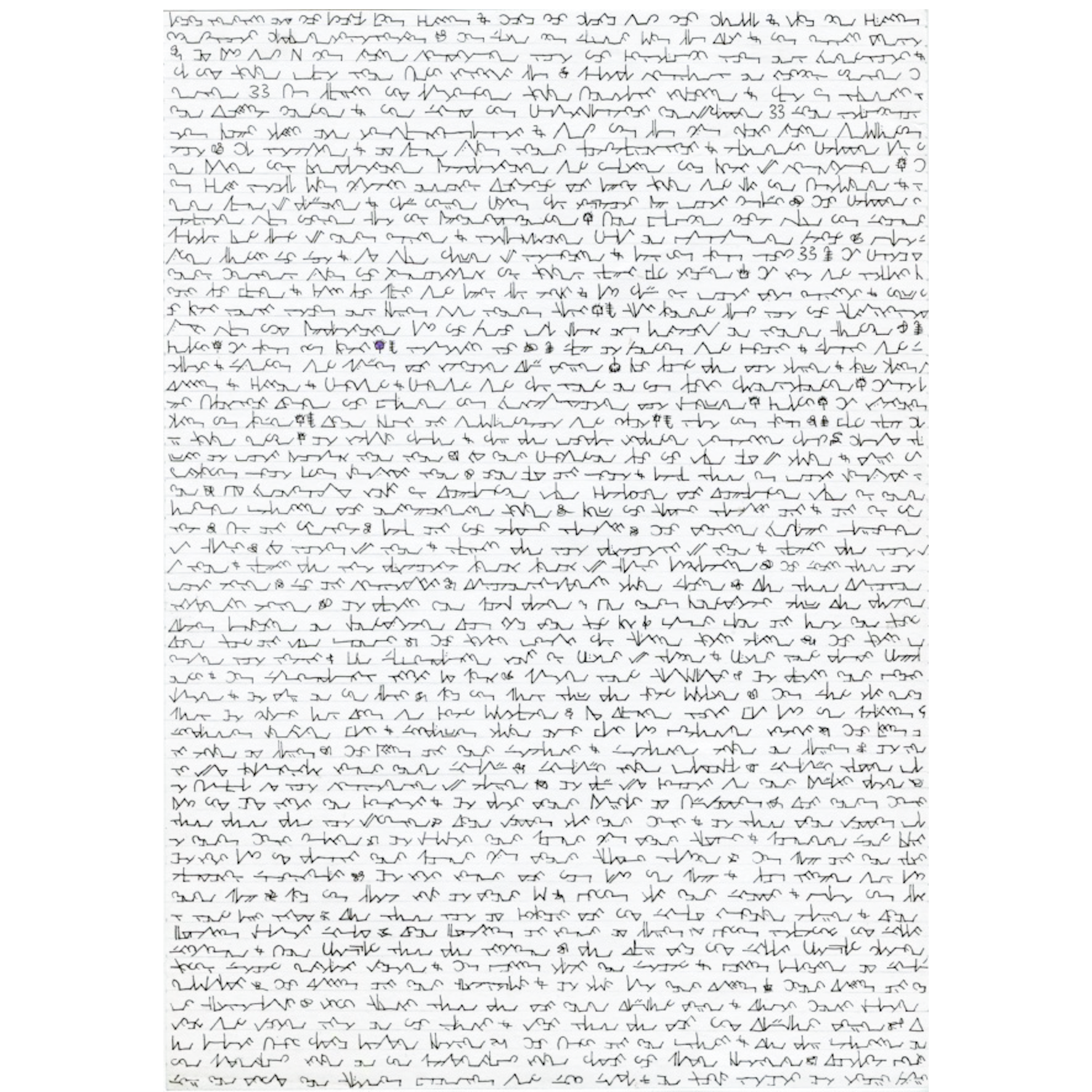 Vogt, 2024, Fineliner on paper, 29,7 x 21 cm , From the series "Liars"