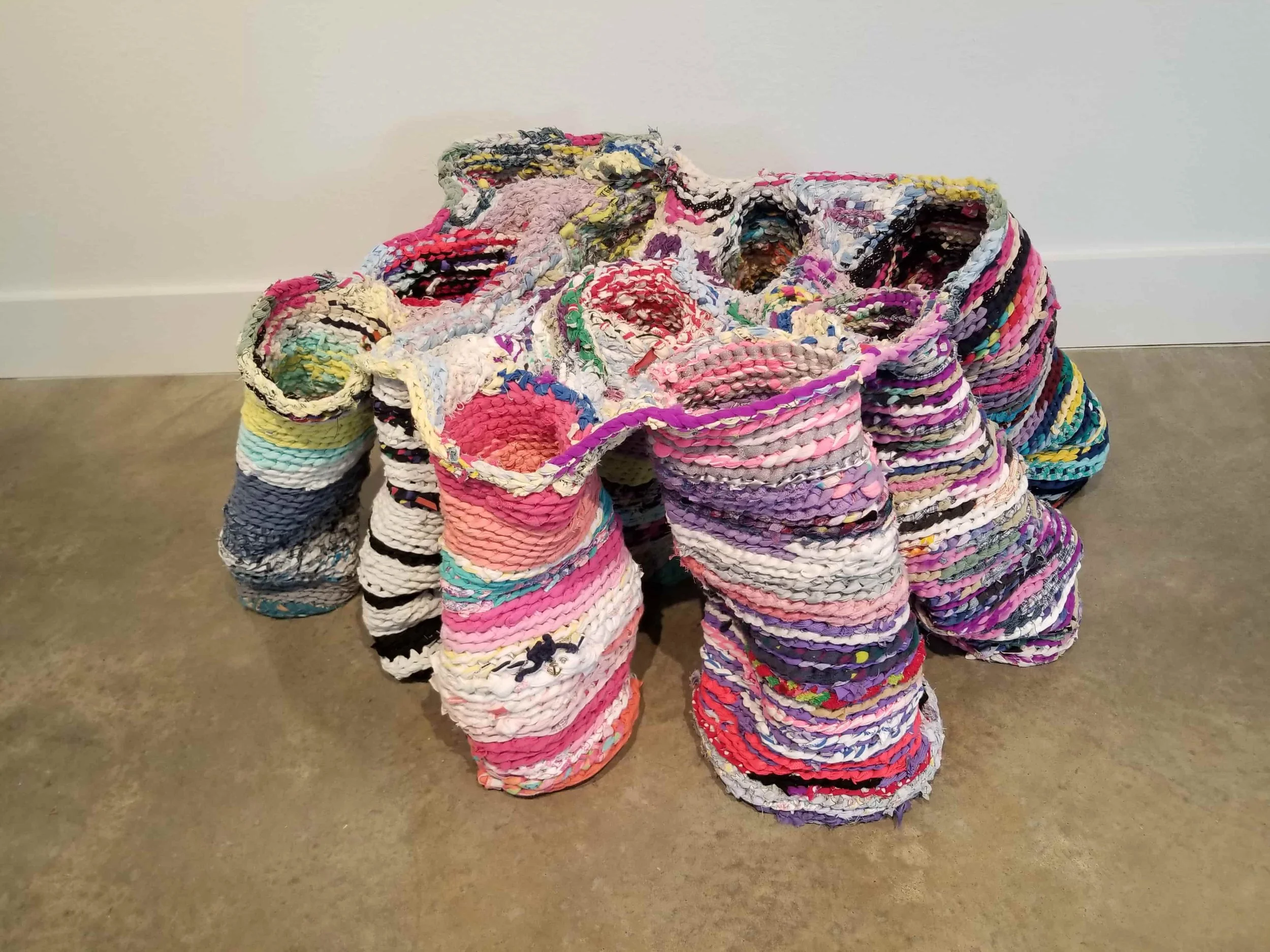 Family Growth

26” x 24” x 15”

Crocheted Worn Out Clothes (Cotton, Polyester, Nylon and Acetate)

2020