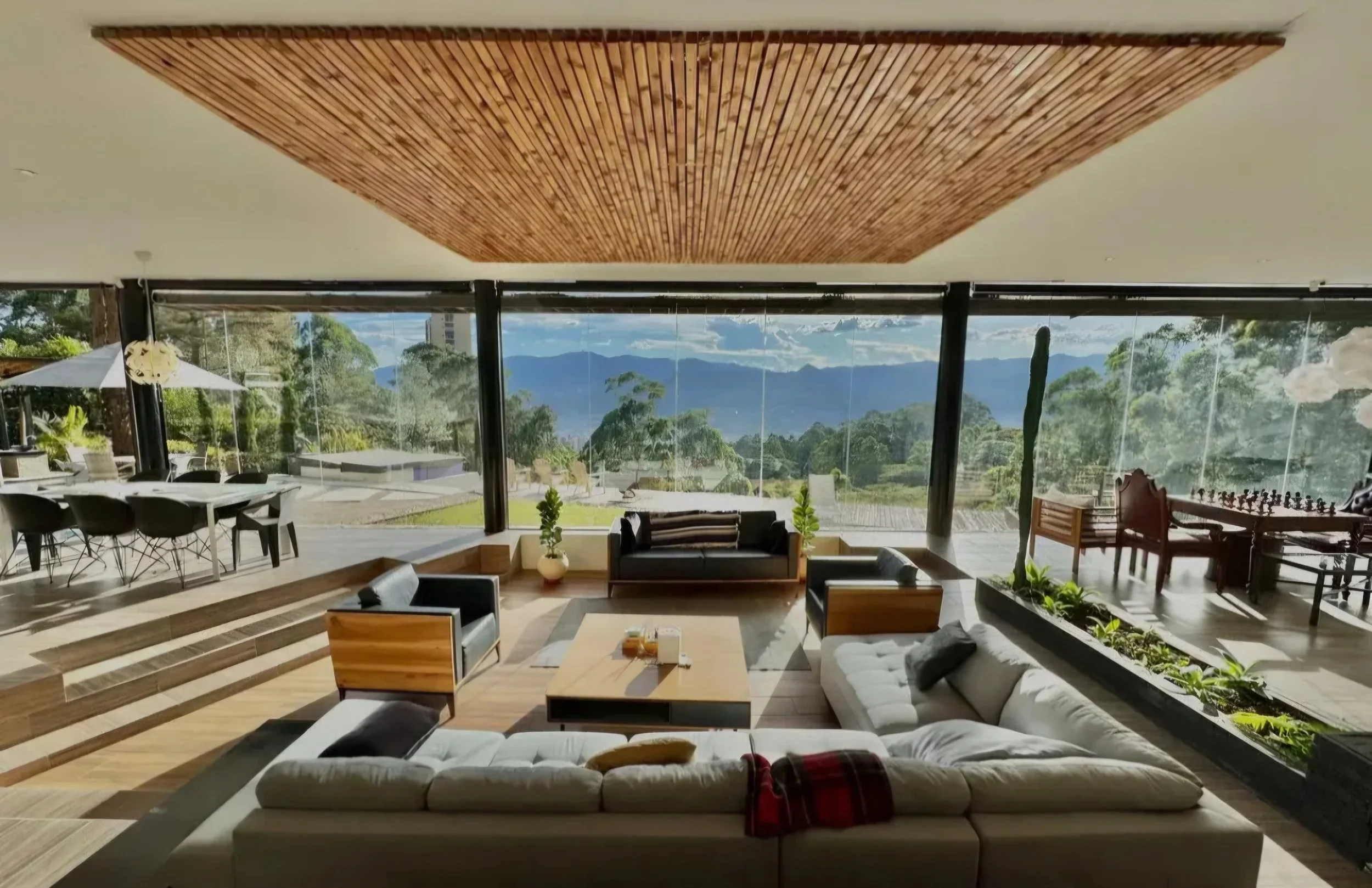 Casa moderna y tranquila con impresionante vista