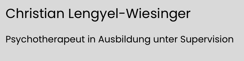 Christian Lengyel-Wiesinger