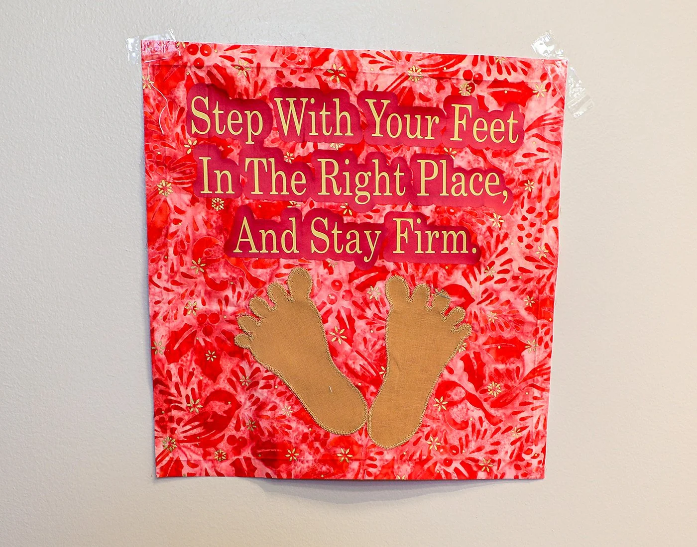 STAND FIRM IN LOVE
When we think of feet, we think of movement. Where is the right place to step? What is the right next step? Is there a wrong one? Perhaps the only true misstep is the stillness of fear—the choice not to step at all—the opposite of 