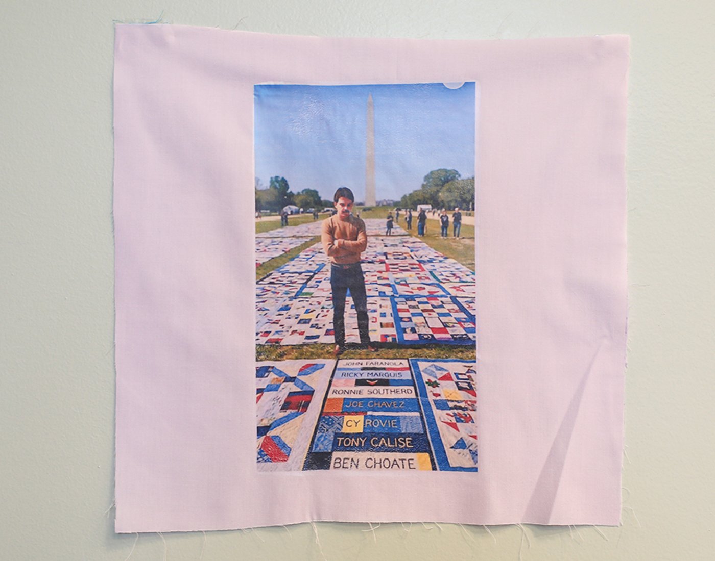 HONORING DEAR FRIENDS
If you say their names, they still live on. John Faranola, Ricky Marquis, Ronnie Southard, Joe Chavez, Cy Rovie, Tony Calise and Ben Choate. All dear friends of mine who were affected by AIDS. This image reflects the inspiration