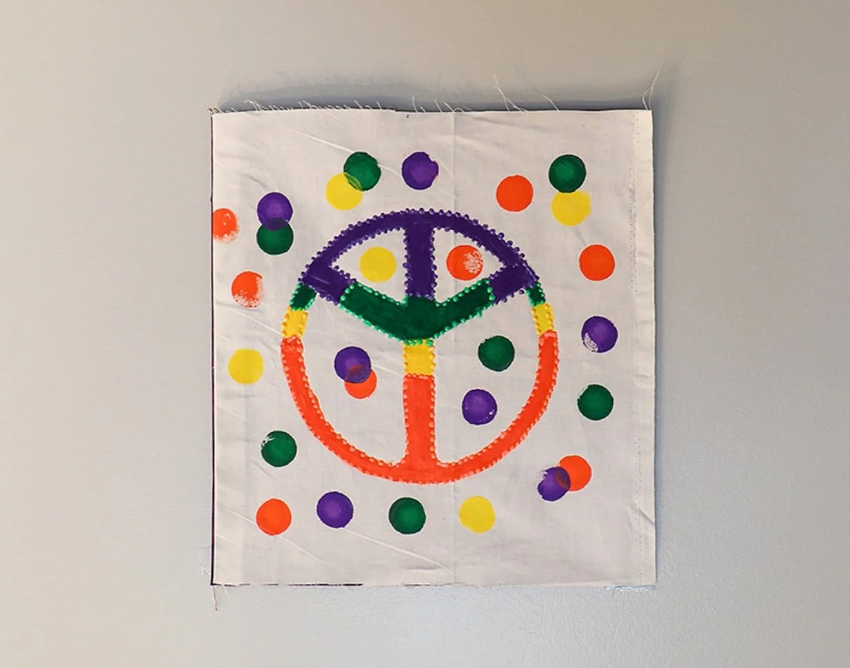 GIVE PEACE A TURN
The peace sign evokes memories of activism during the 60s. I am inspired to speak up for peace and LGBT rights.