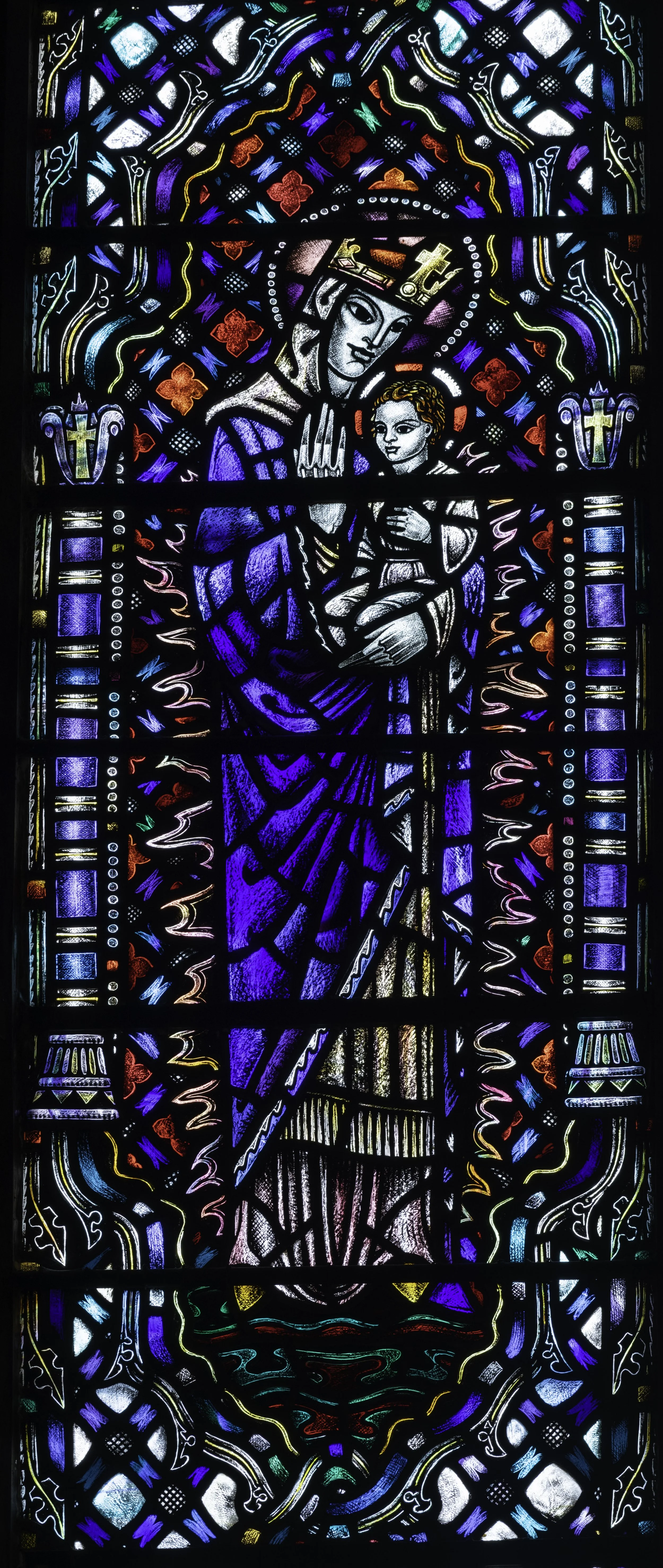 St Bride at Bothwell Parish Church by Gordon Webster, 1954