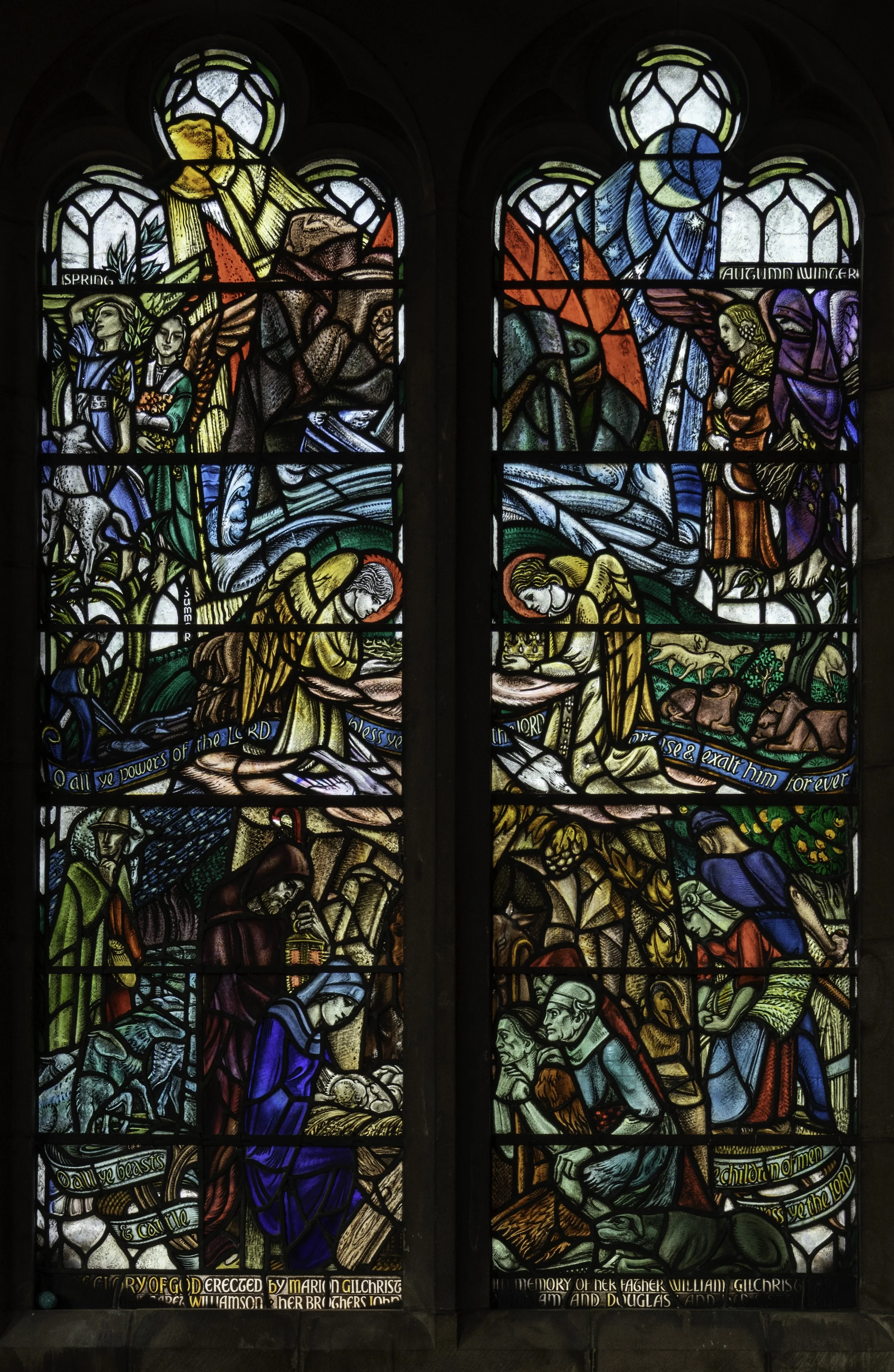 Douglas Strachan at Bothwell Parish Church