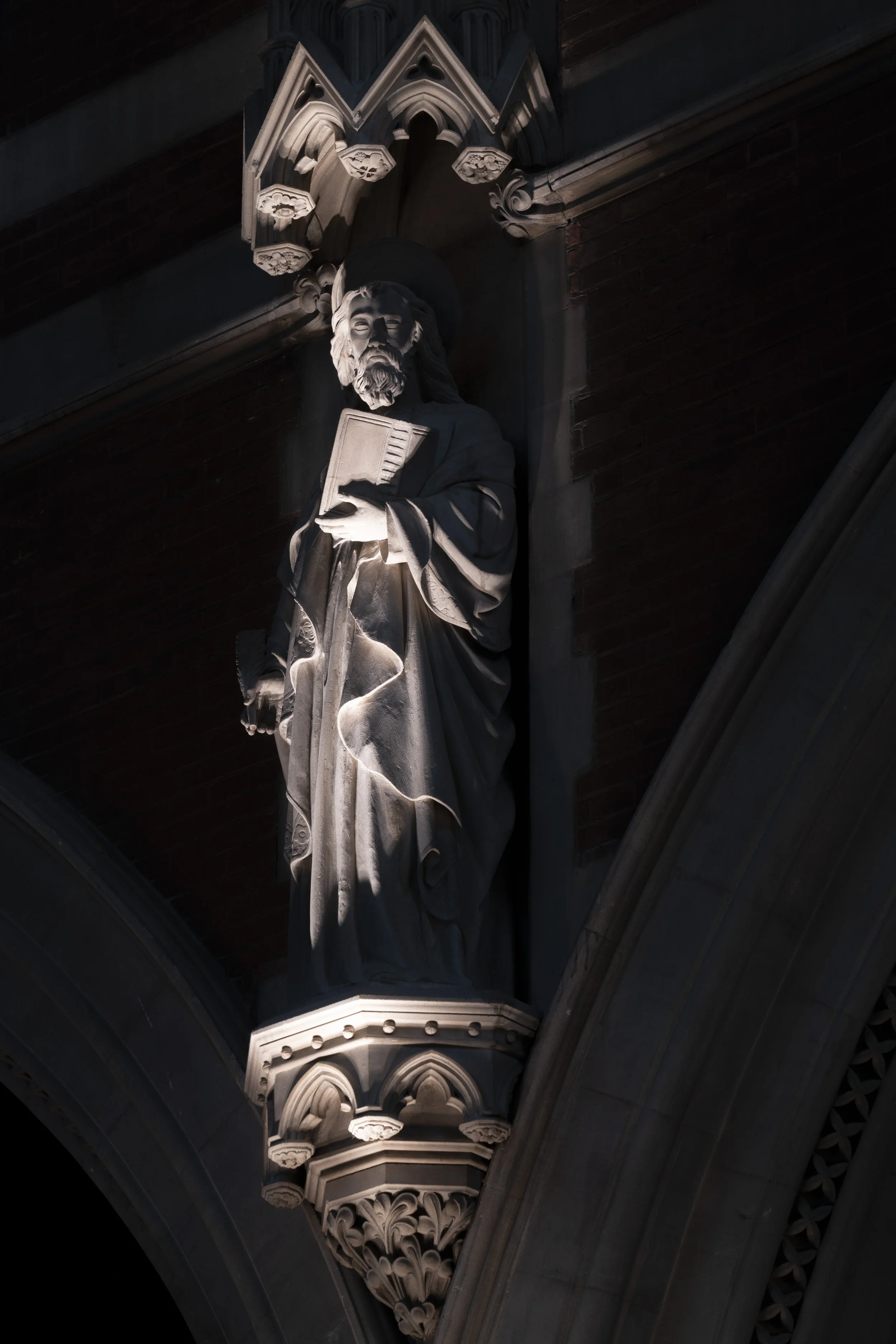 Sculpture by Thomas Earp, St Mary Magdalene in Paddington, London