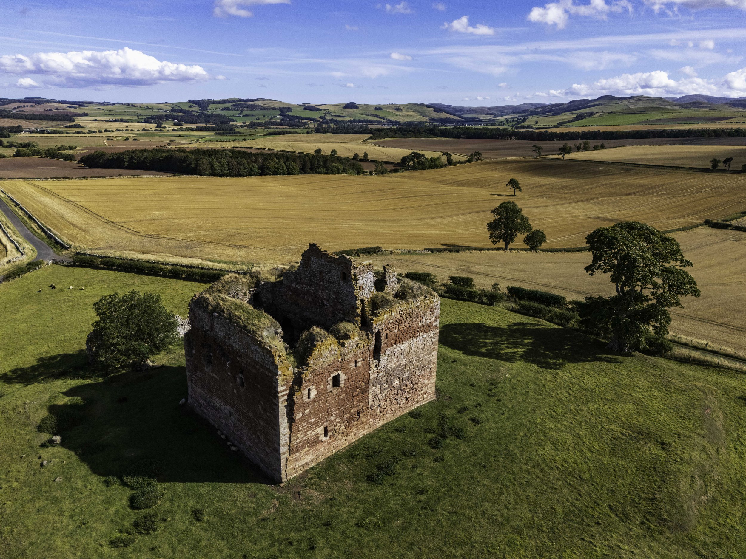 Cessford Castle, Scottish Borders
