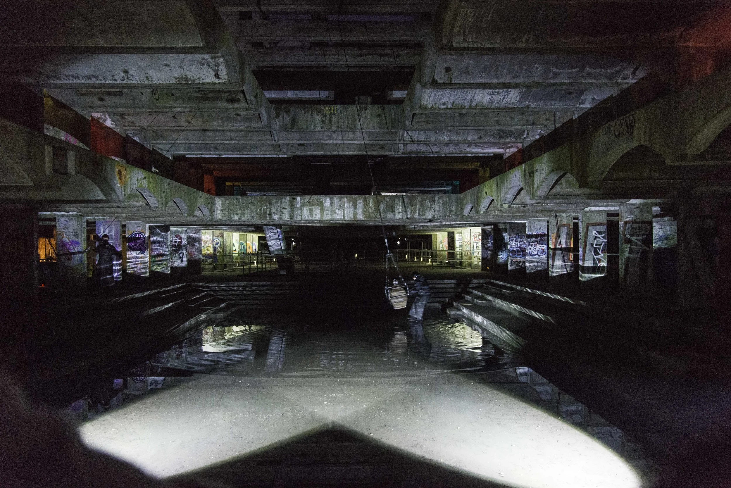 Son et Lumiere at St Peter's Seminary, Argyll