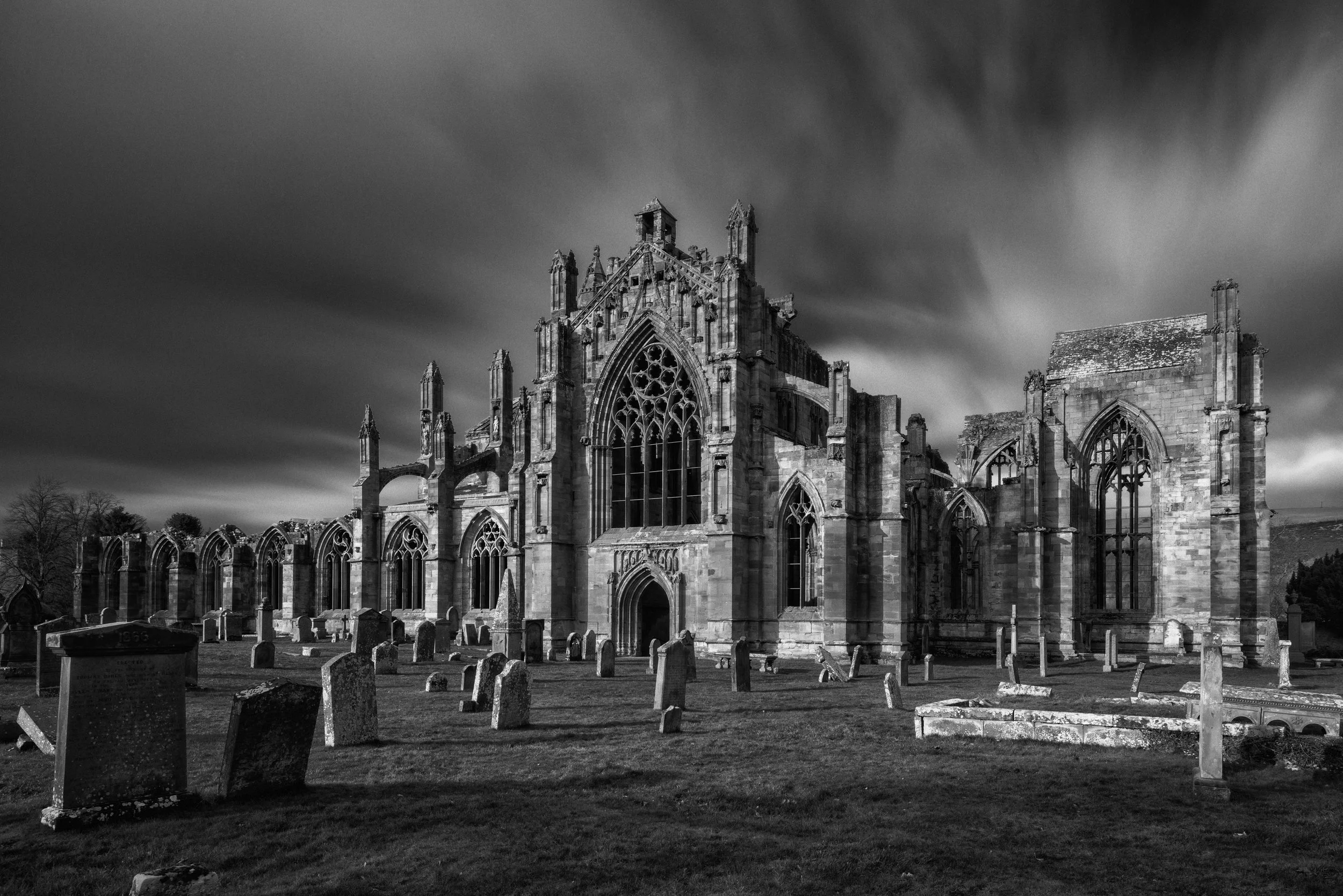 Melrose Abbey, Scottish Borders