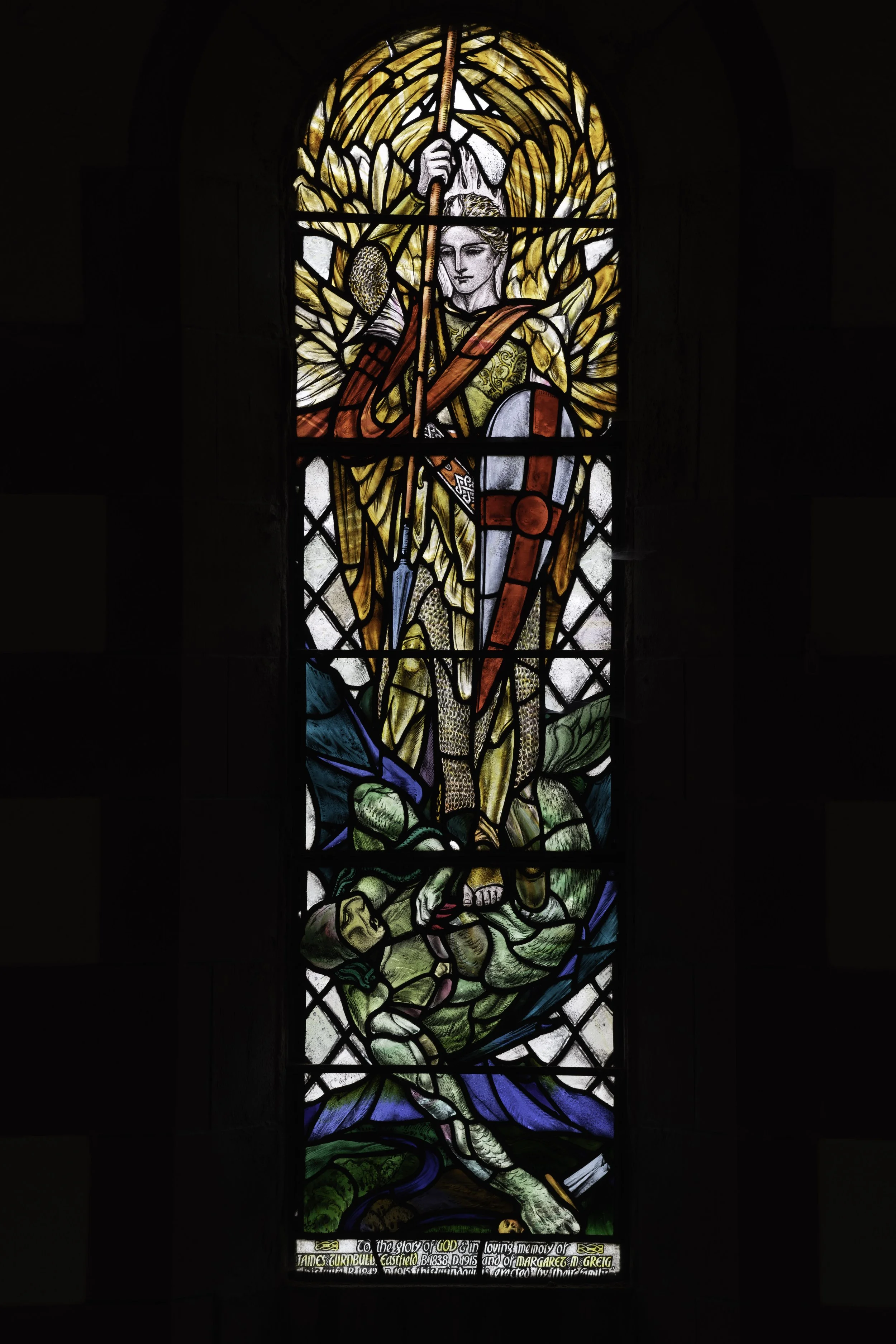 Douglas Strachan at Sprouston Parish Kirk