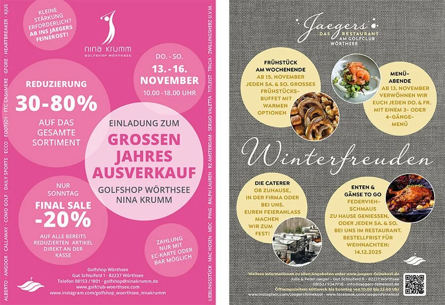 Kurz aber gut erholt, starten wir in die 2. Wintersaison,und Nina in Ihren 17ten (!) Proshop Abverkauf