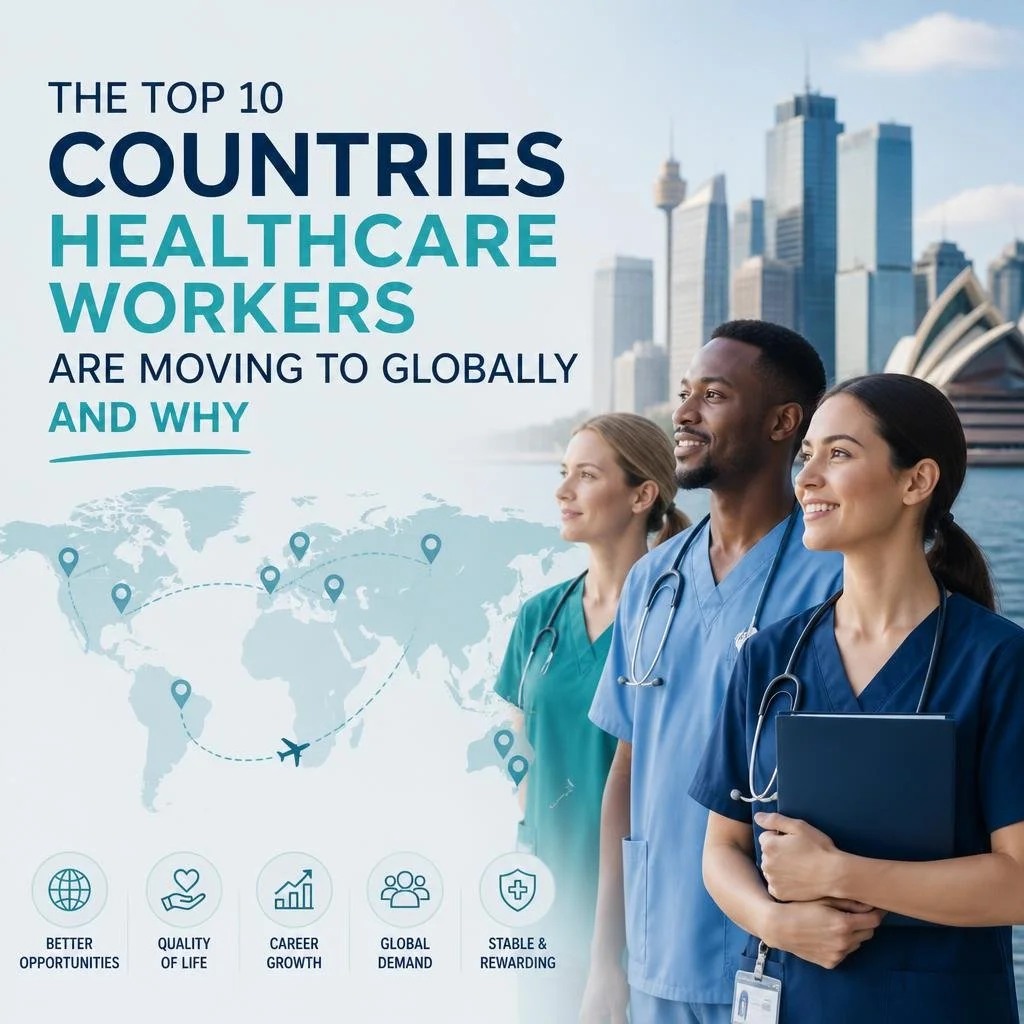 The Top 10 Countries Healthcare Workers Are Moving To in 2026 And Why