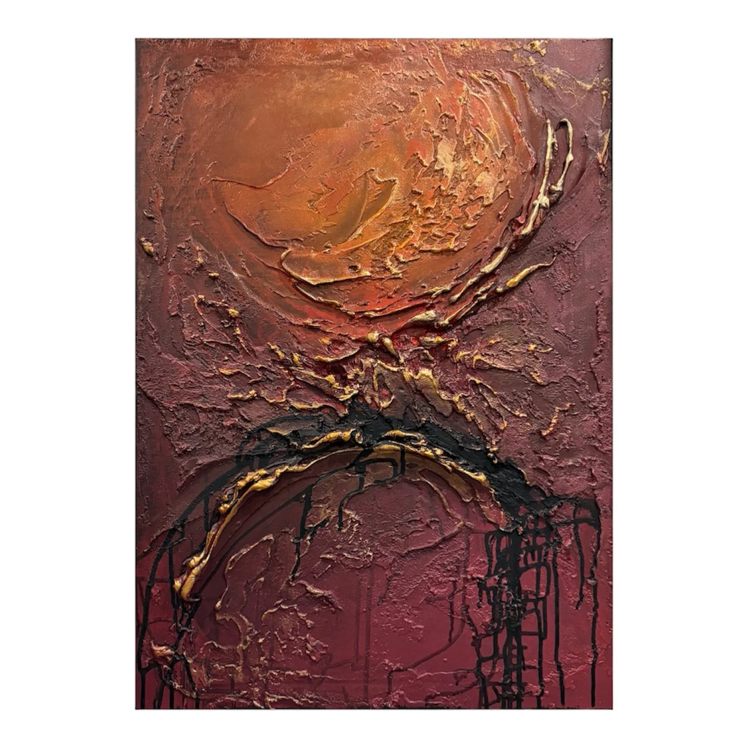 “Fiery arabesque”