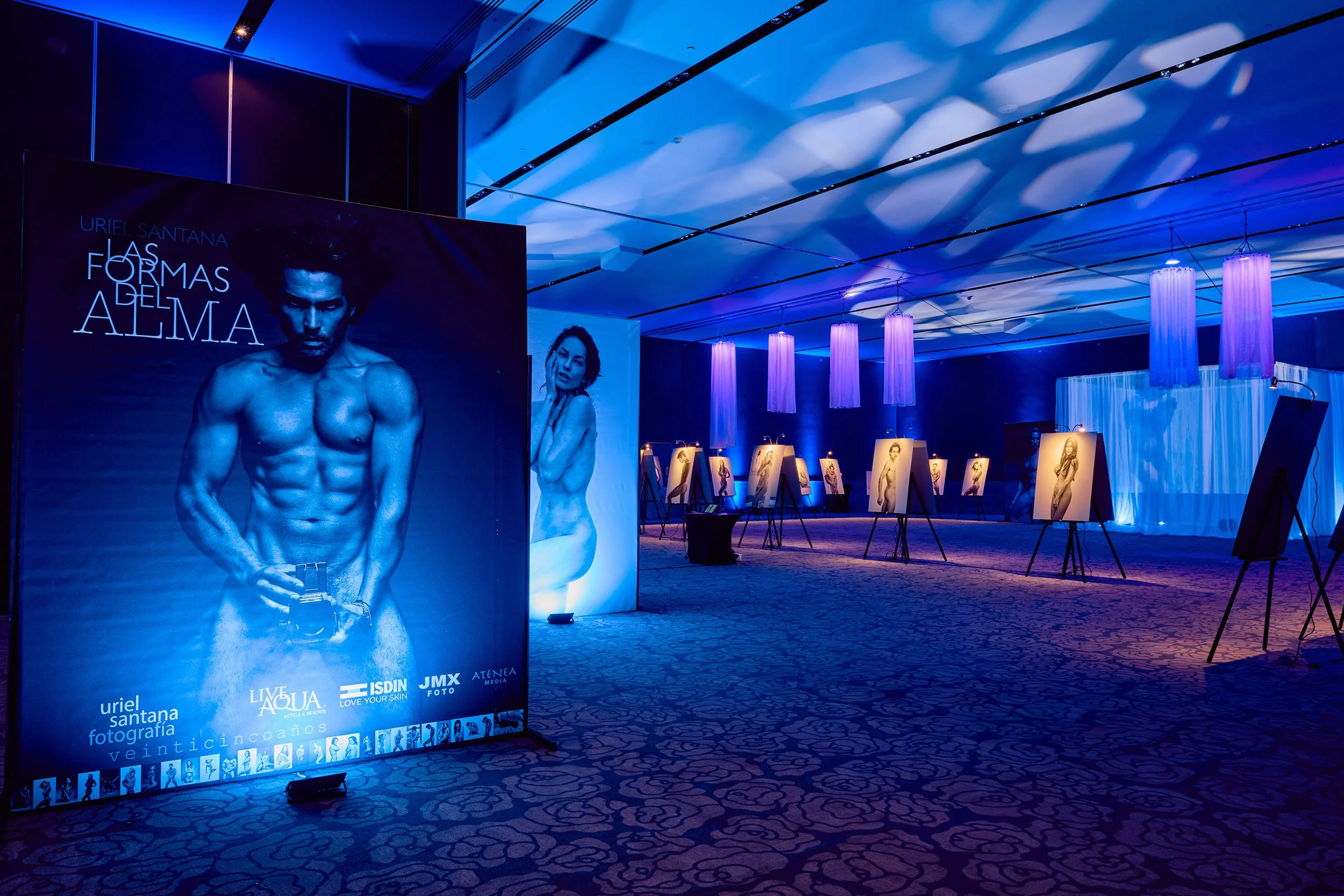 Concepto y realización Expo "Las Formas del Alma" de Uriel Santana