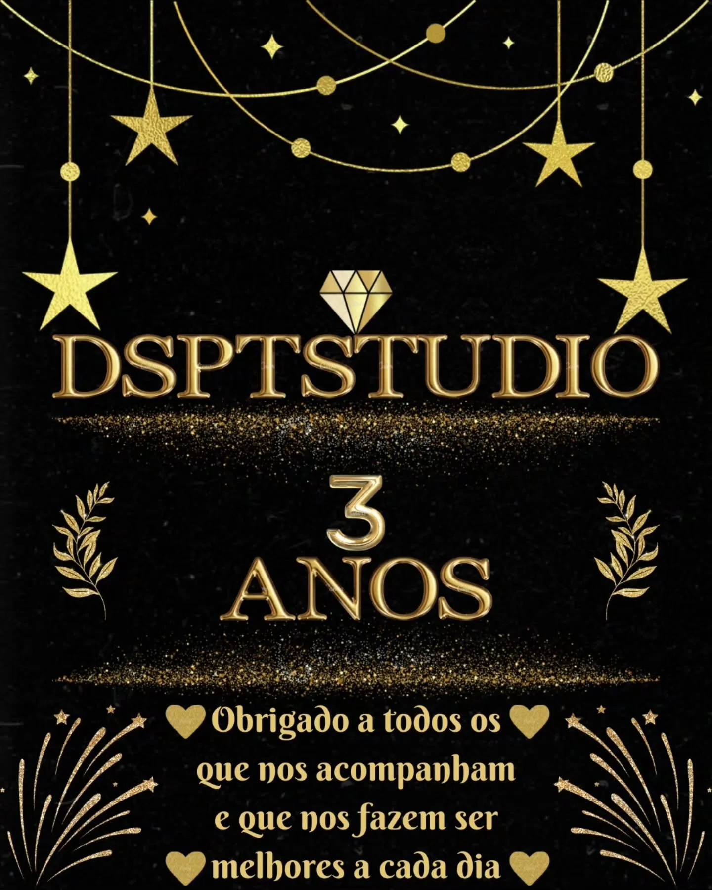 Faz hoje 3 anos que o DS PT Studio abriu portas 🎉🎊
3 anos de altos e baixos, de alegrias e tristezas, de trabalho, de dedica&ccedil;&atilde;o, de luta... mas 3 anos de um sonho realizado, de um projecto s&oacute; meu, onde posso fazer o que gosto e