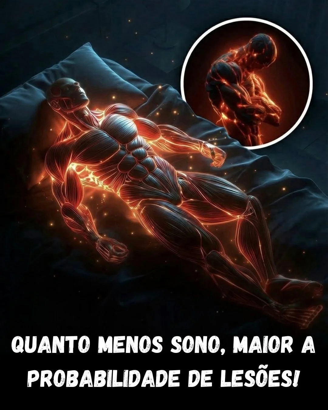 😴 Dormir pouco aumenta o risco de vir a sofrer les&otilde;es 😴

Menos horas de sono n&atilde;o afectam apenas o cansado ou diminuem a tua performance &mdash; aumentam diretamente o risco de les&otilde;es.

🔬 Um estudo realizado com atletas mostrou