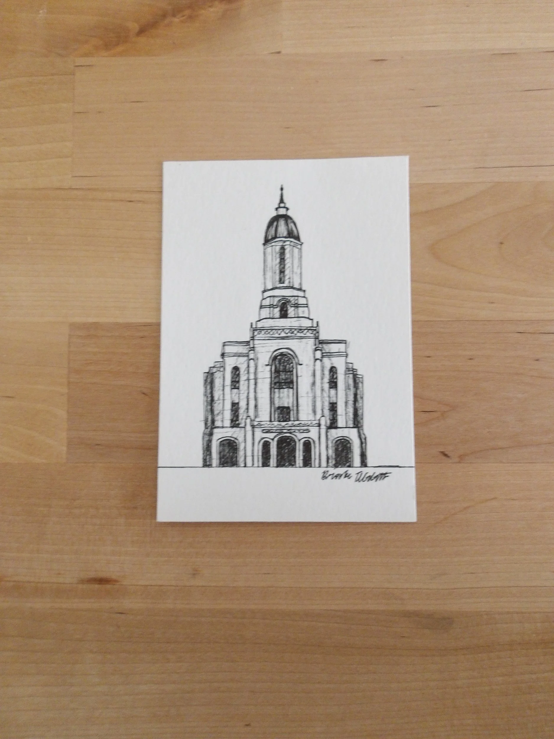 Smithfield, Utah, Temple Picture