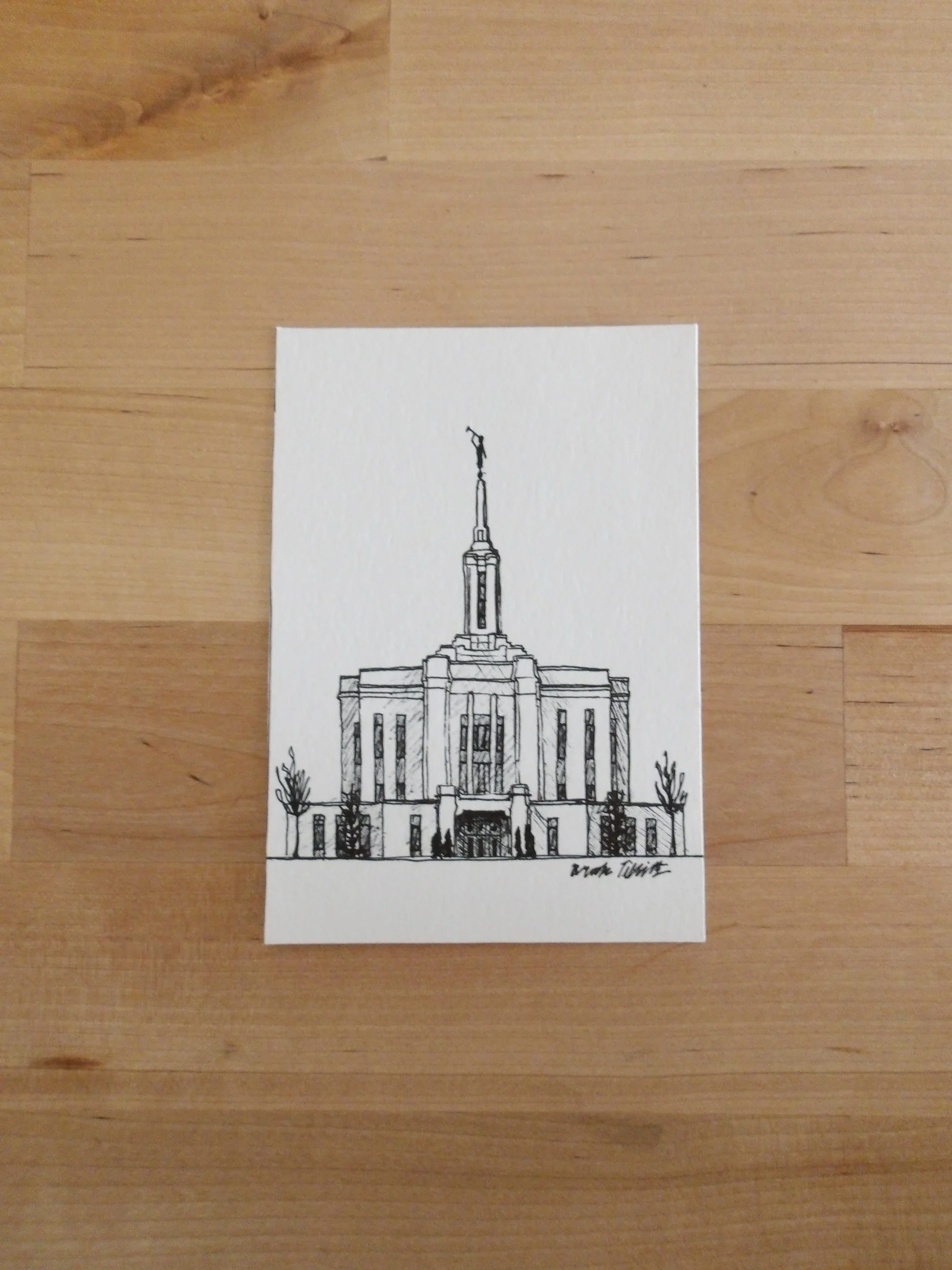 Pocatello, Idaho, Temple Picture
